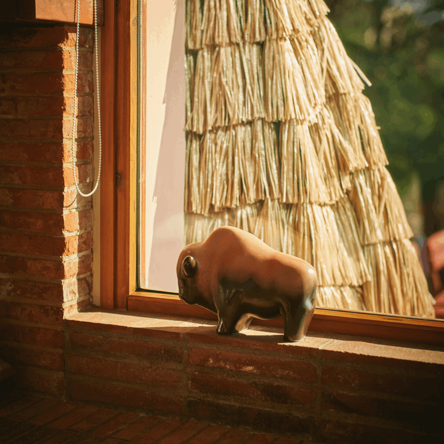 HKLIVING X Otto Keramik: ceramic bull bronze - Bilde 3