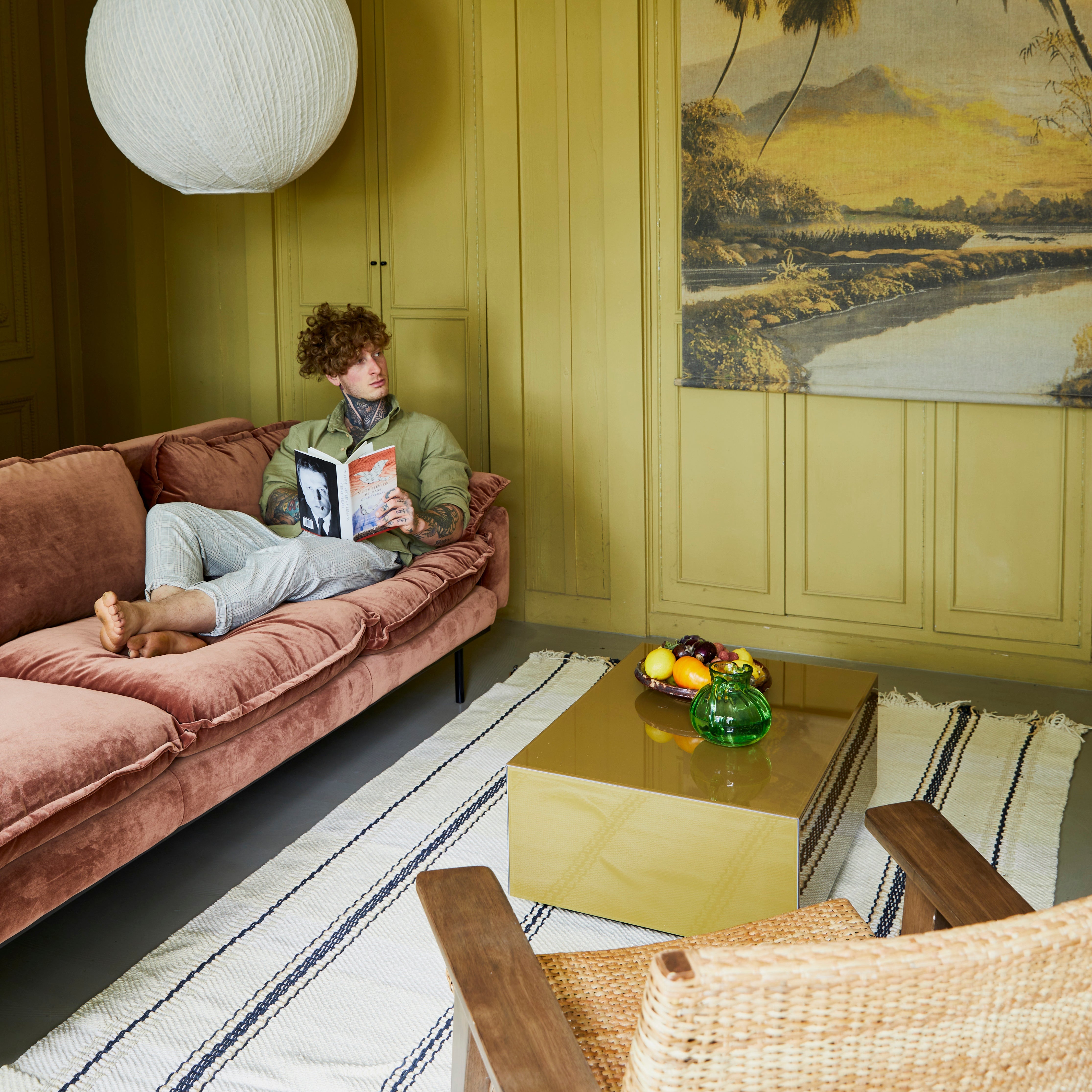 Sofa Retro Magnolia 3 seter