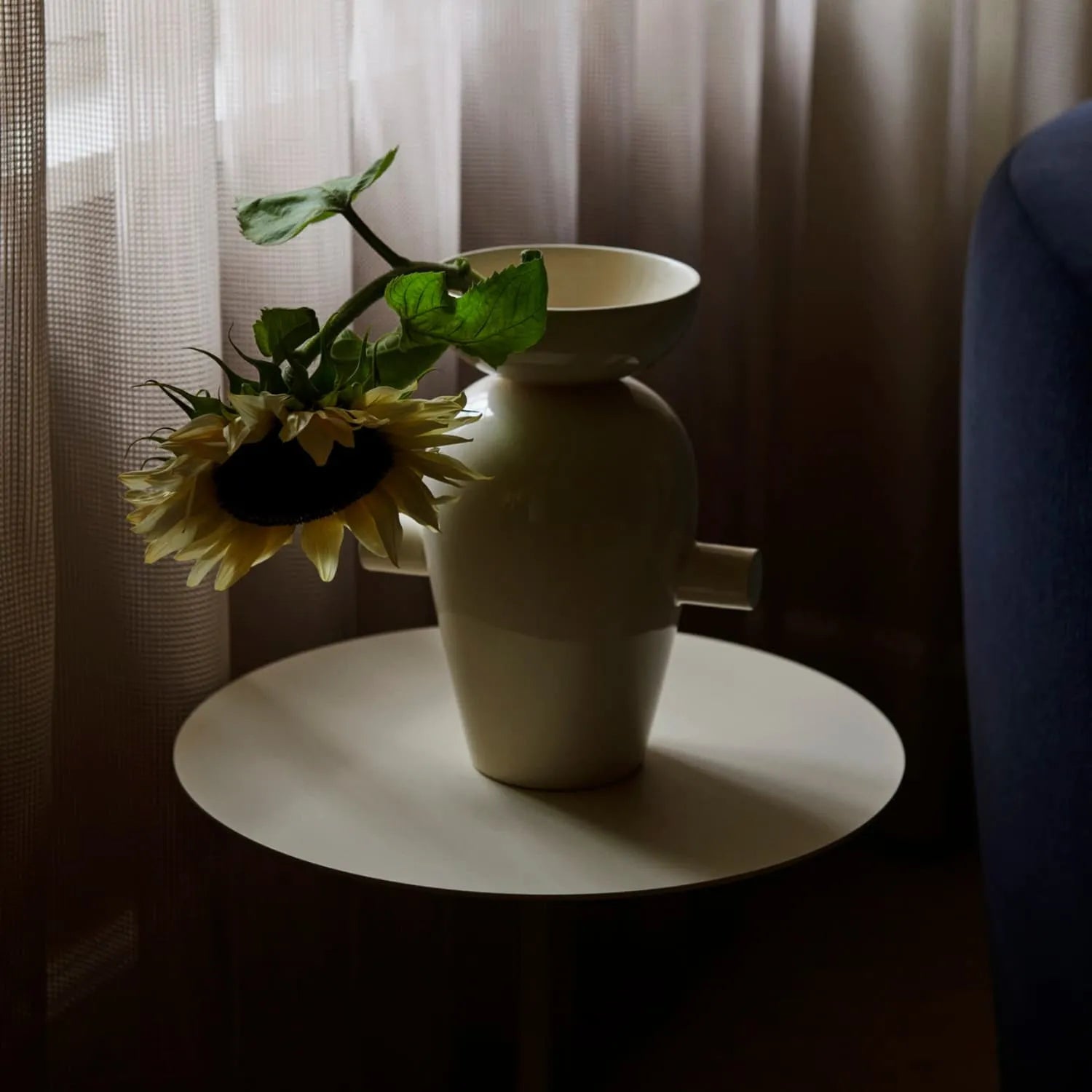 Momento Vase JH40 H28 cm Cream