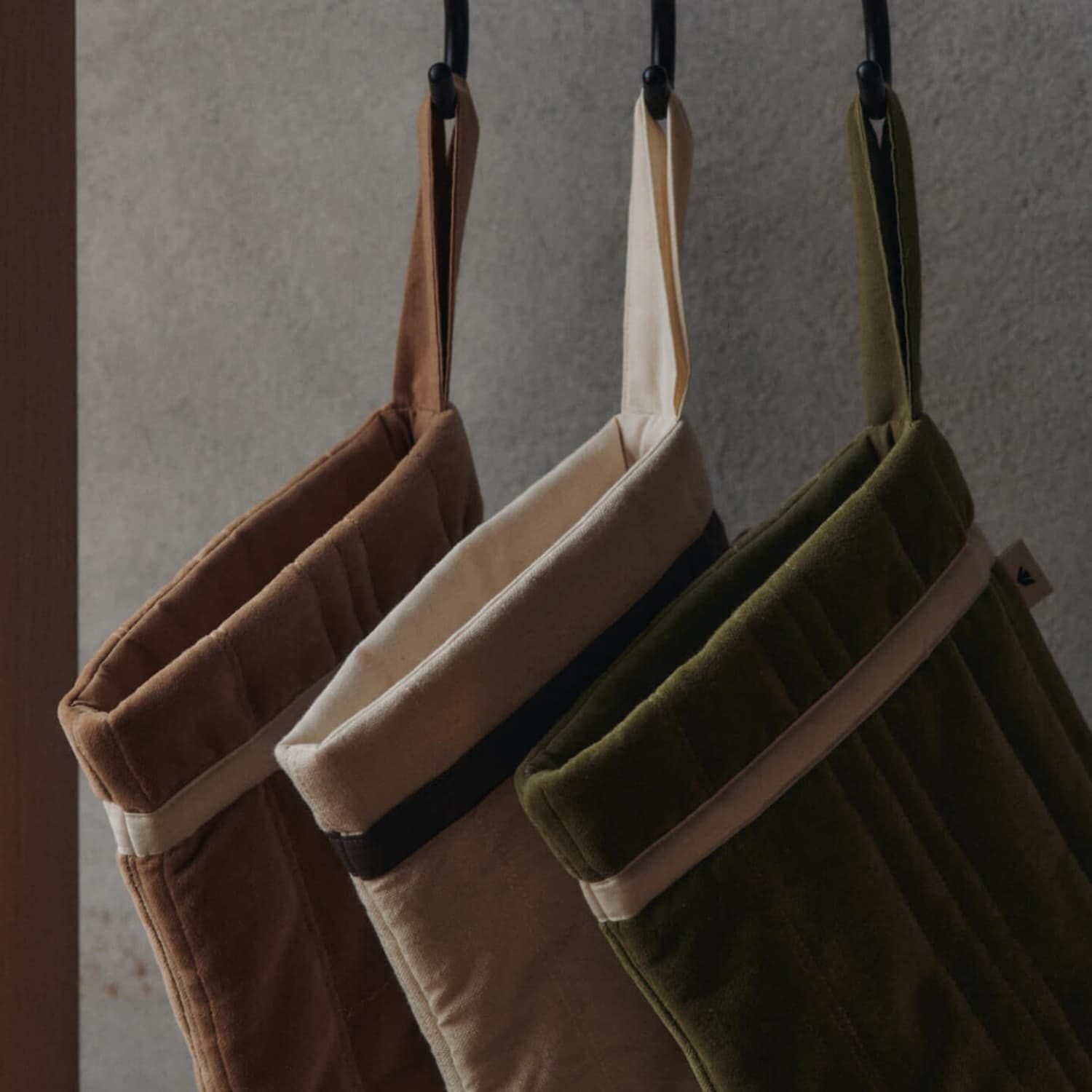 Julestrømpe Vari Velvet Tan