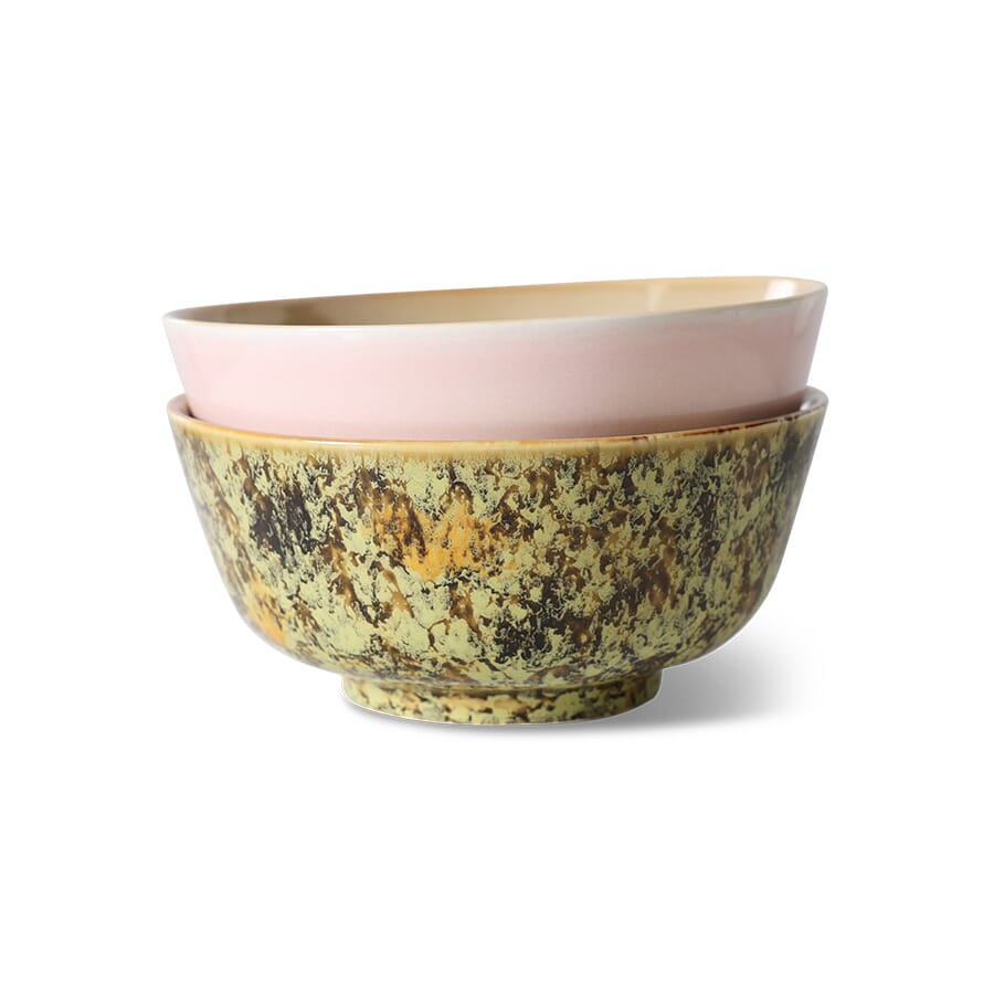 70s ceramics: ramen bowl, ascend (set of 2) - Hovedbilde