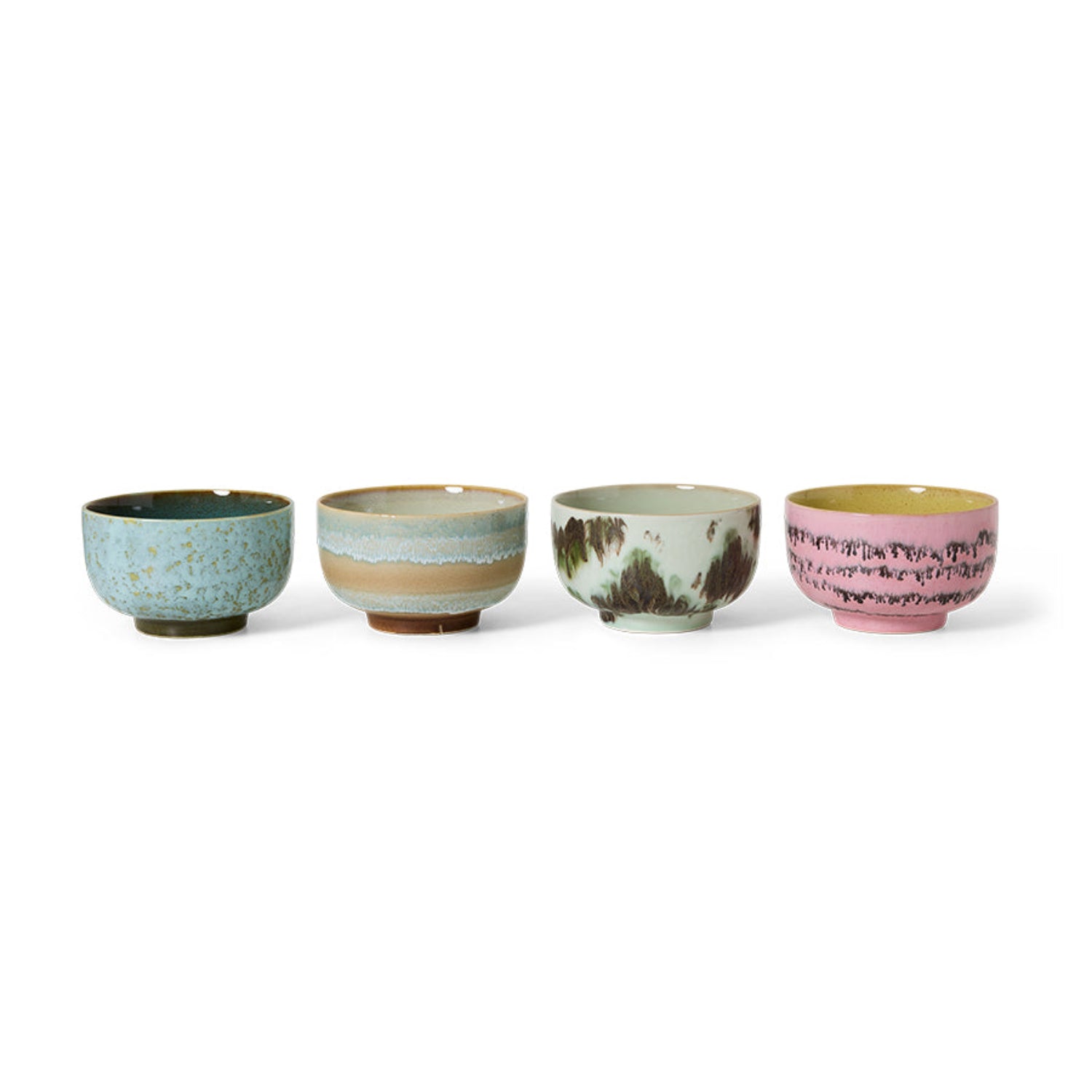 4 stk Nudelskåler Dada | 70s Ceramics