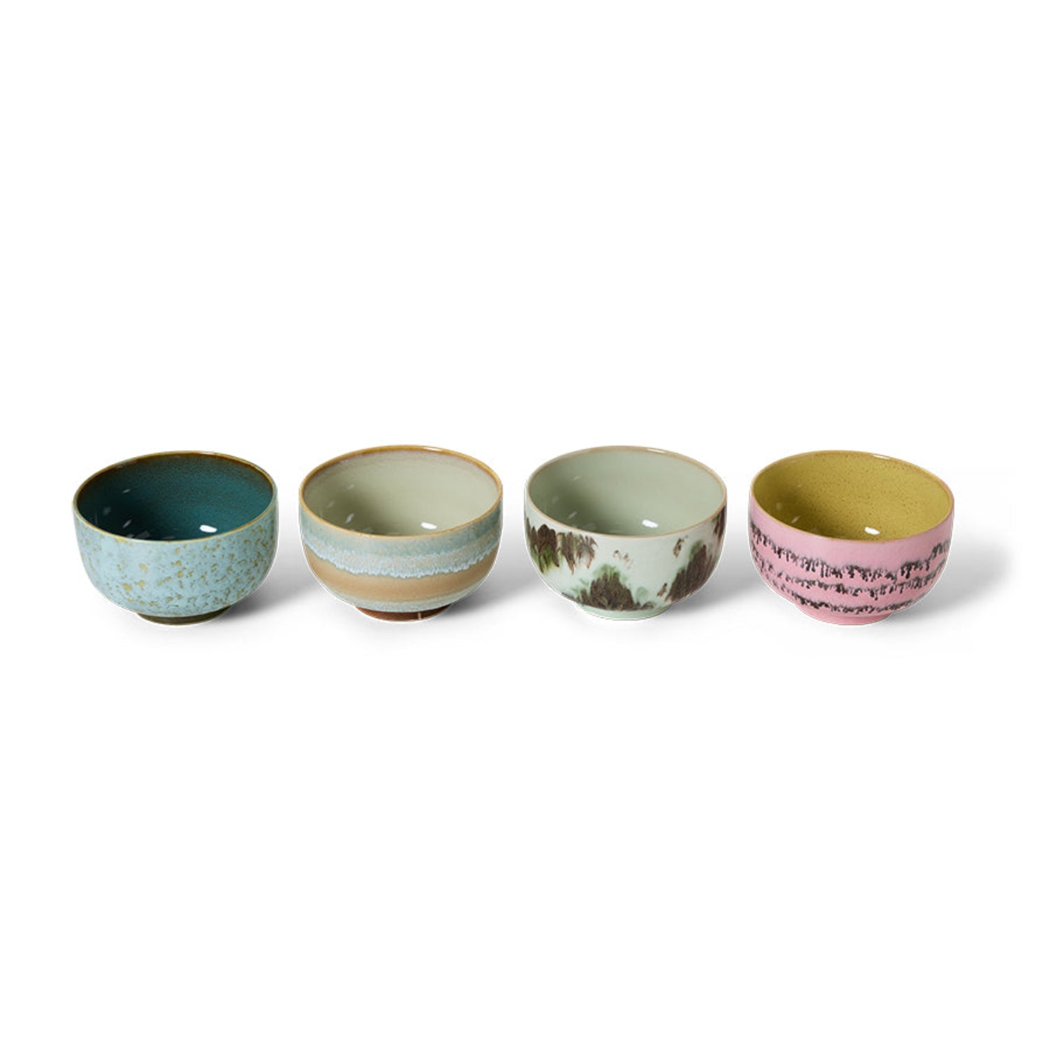 4 stk Nudelskåler Dada | 70s Ceramics