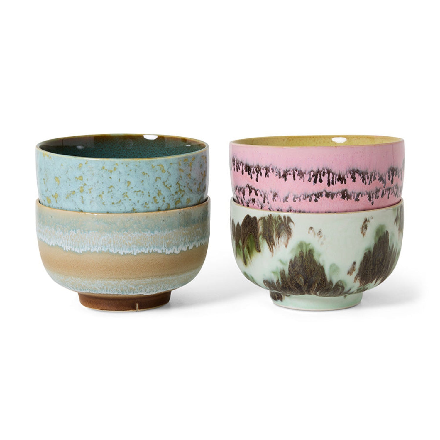 4 stk Nudelskåler Dada | 70s Ceramics