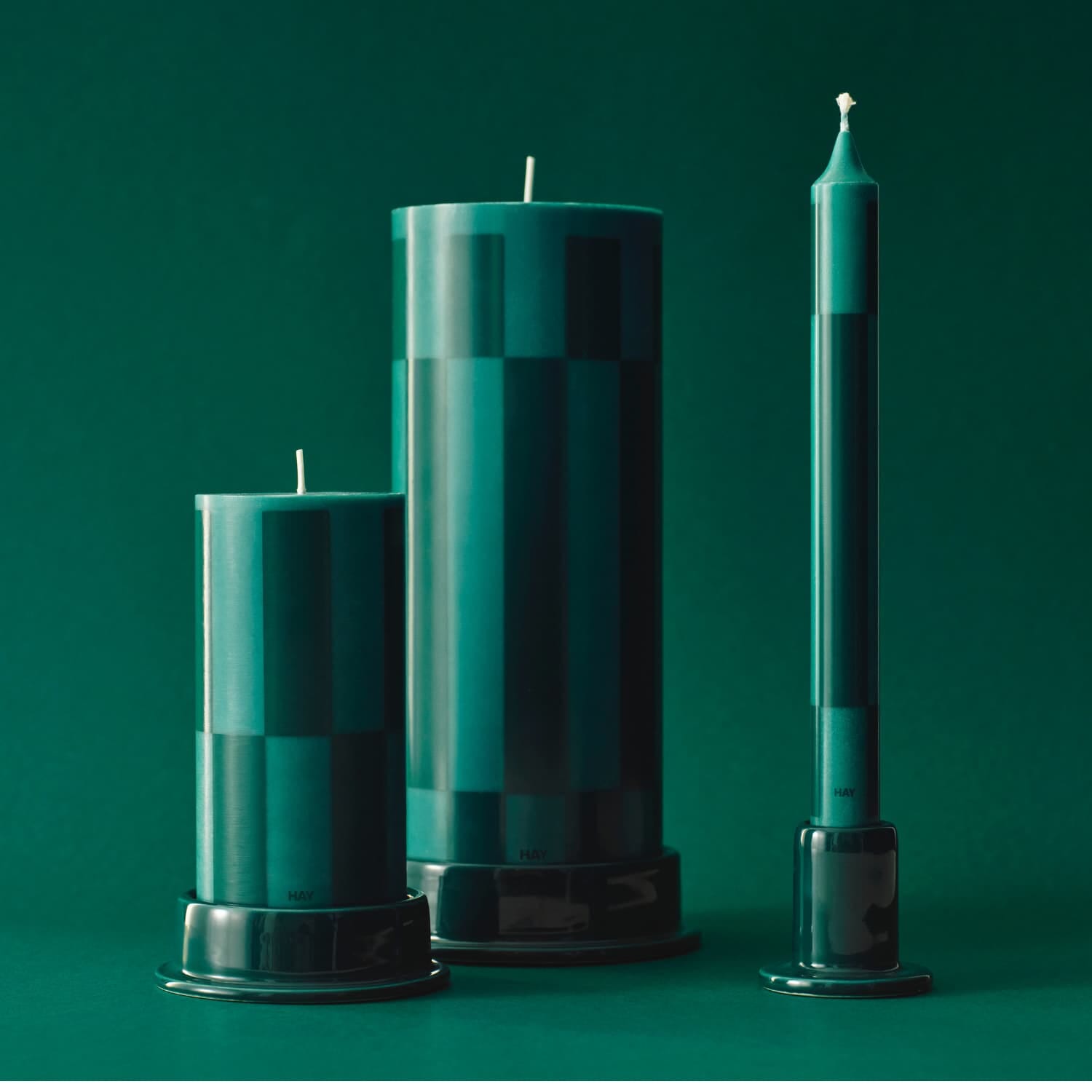 Lysestake Column Small Dark Green