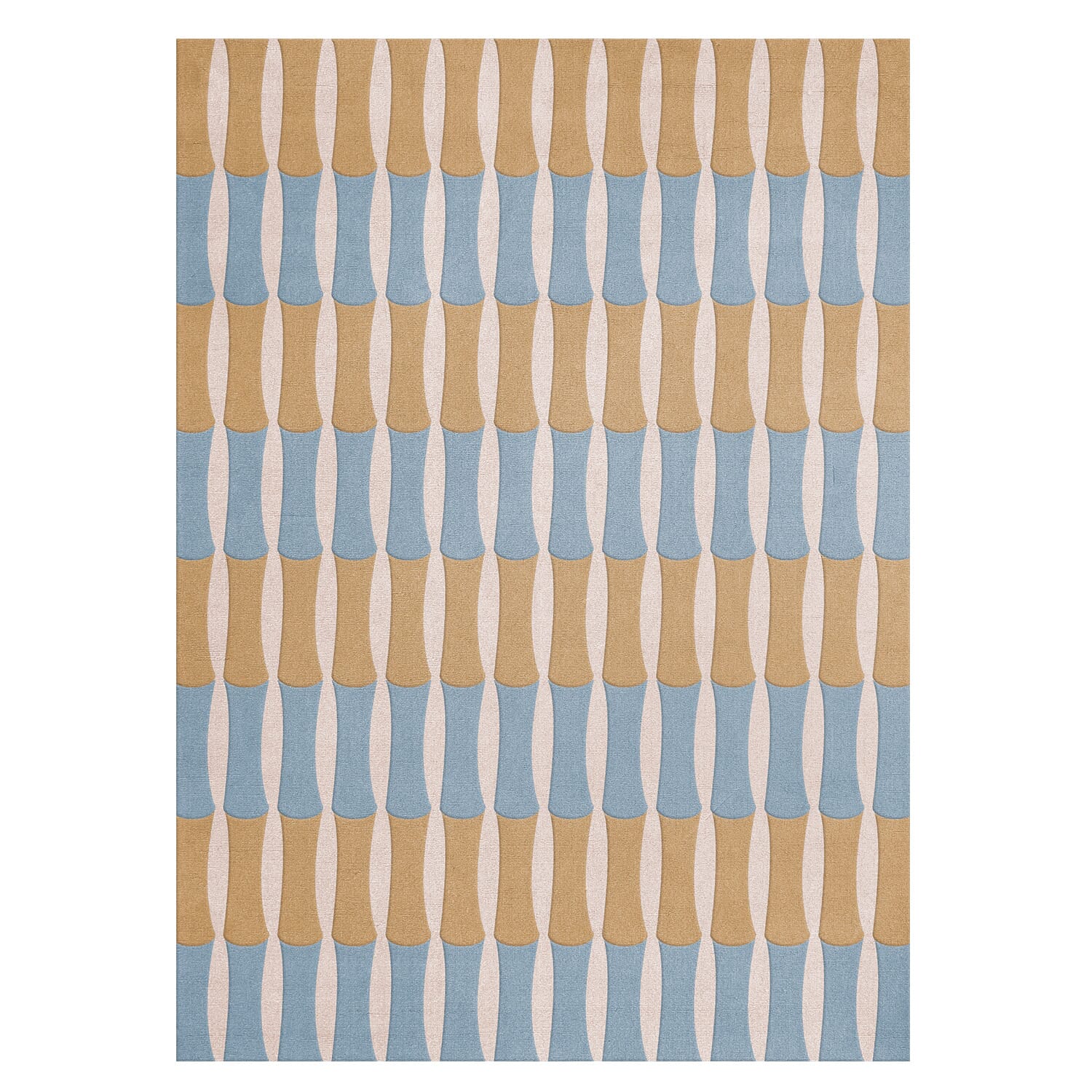 Gulvteppe Alice Crawley Bamboo Forrest Blue - Hovedbilde