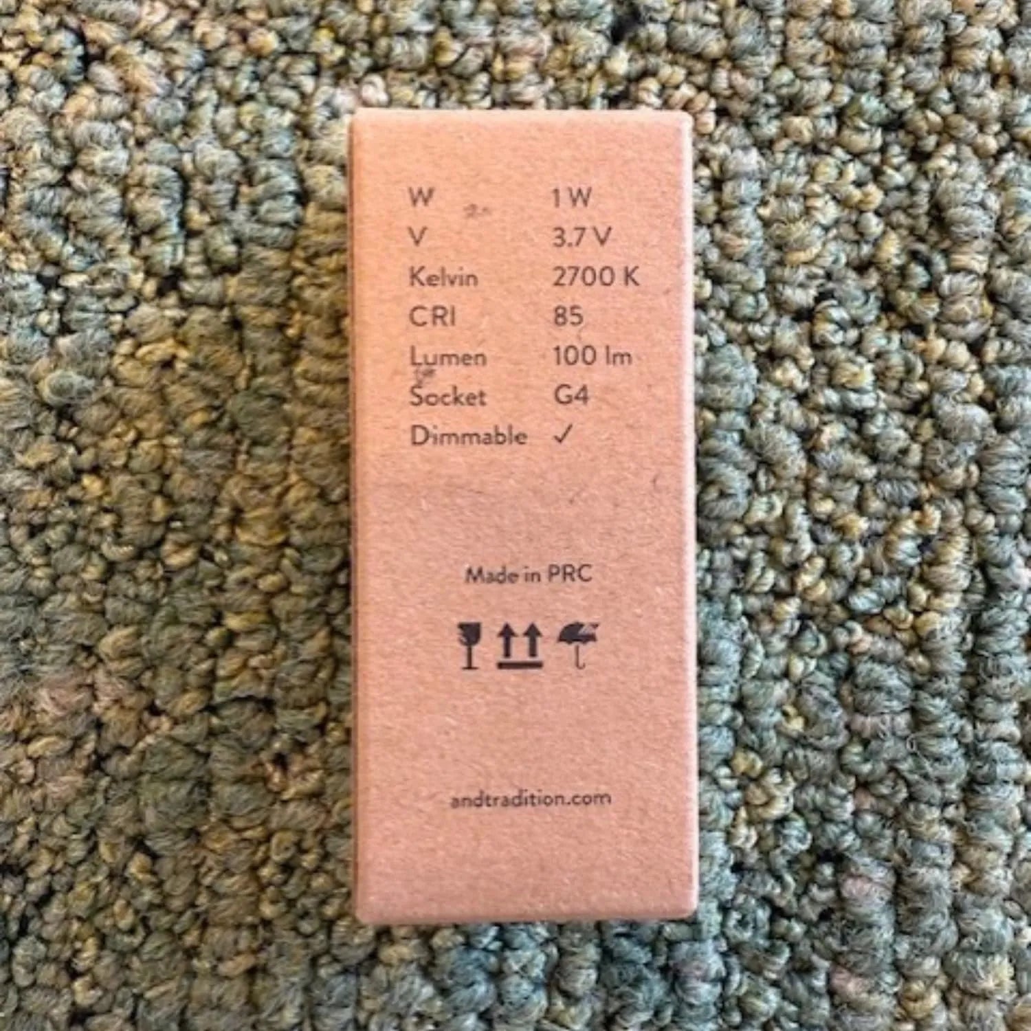 Lyspære til oppladbare lamper fra &Tradition