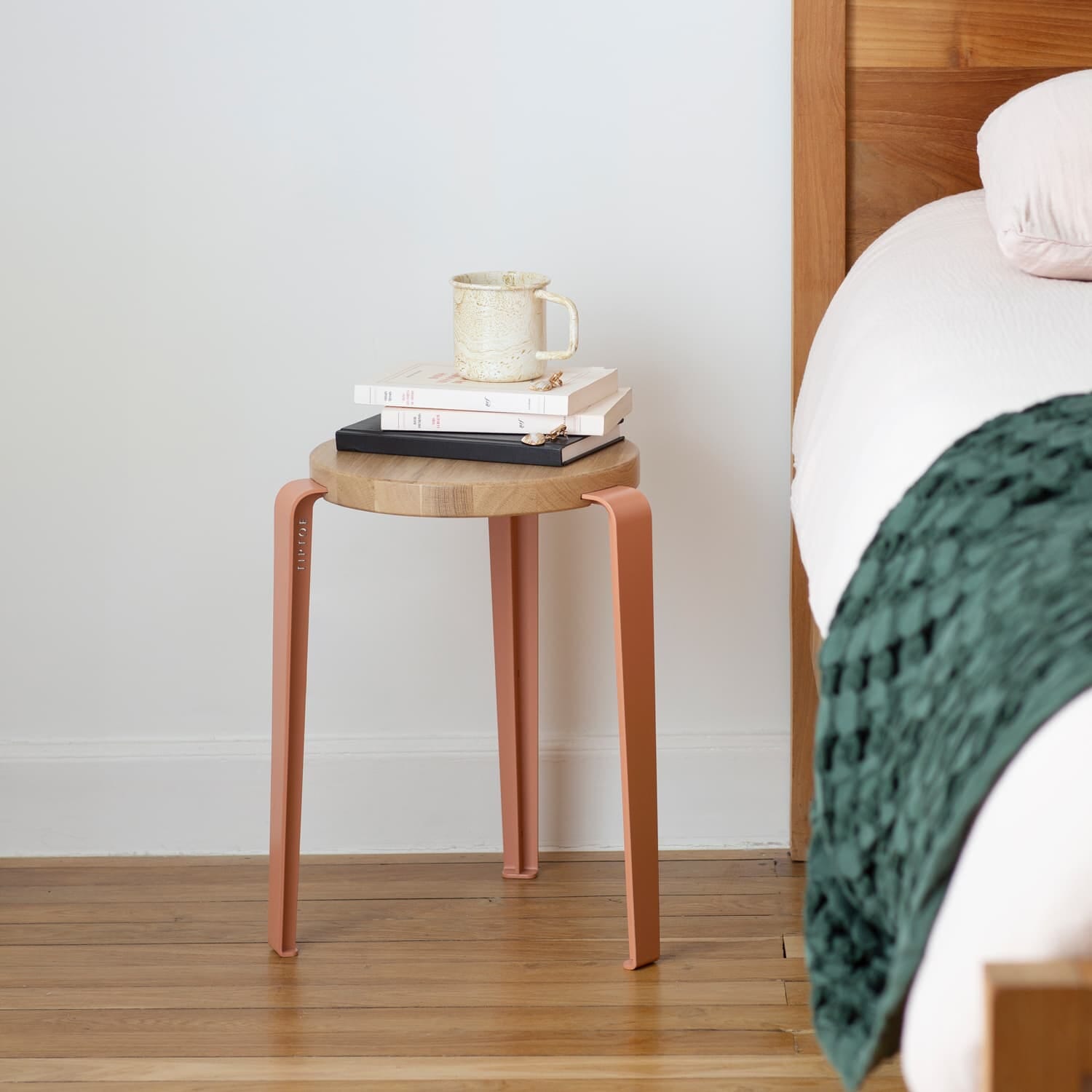 Stol Lou Oak/Ash Pink - Hovedbilde