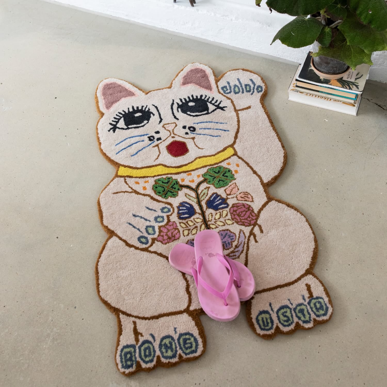 Lucky Teppe Cream 100x60cm - Bilde 2
