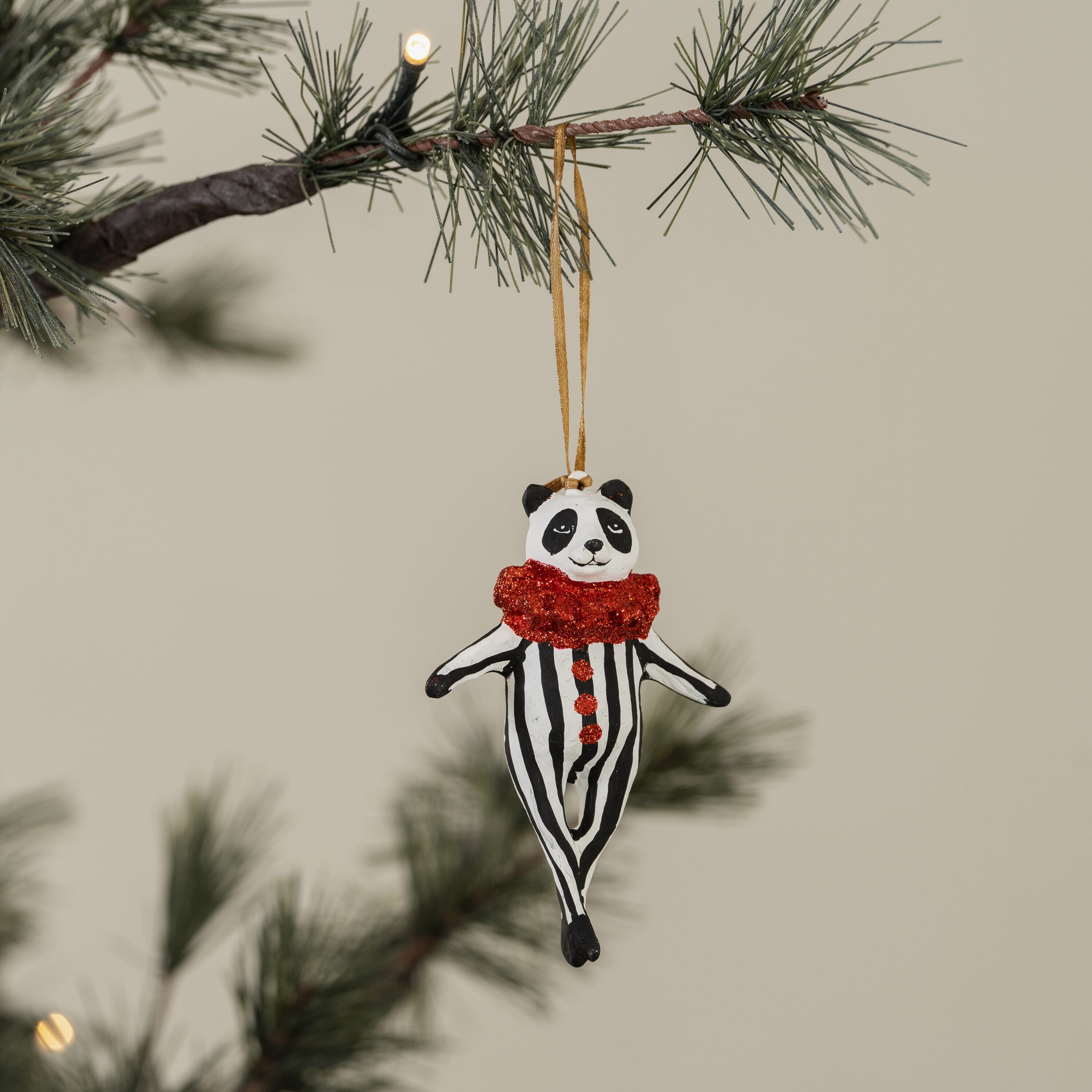 Juletrepynt Panda Showman - Hovedbilde