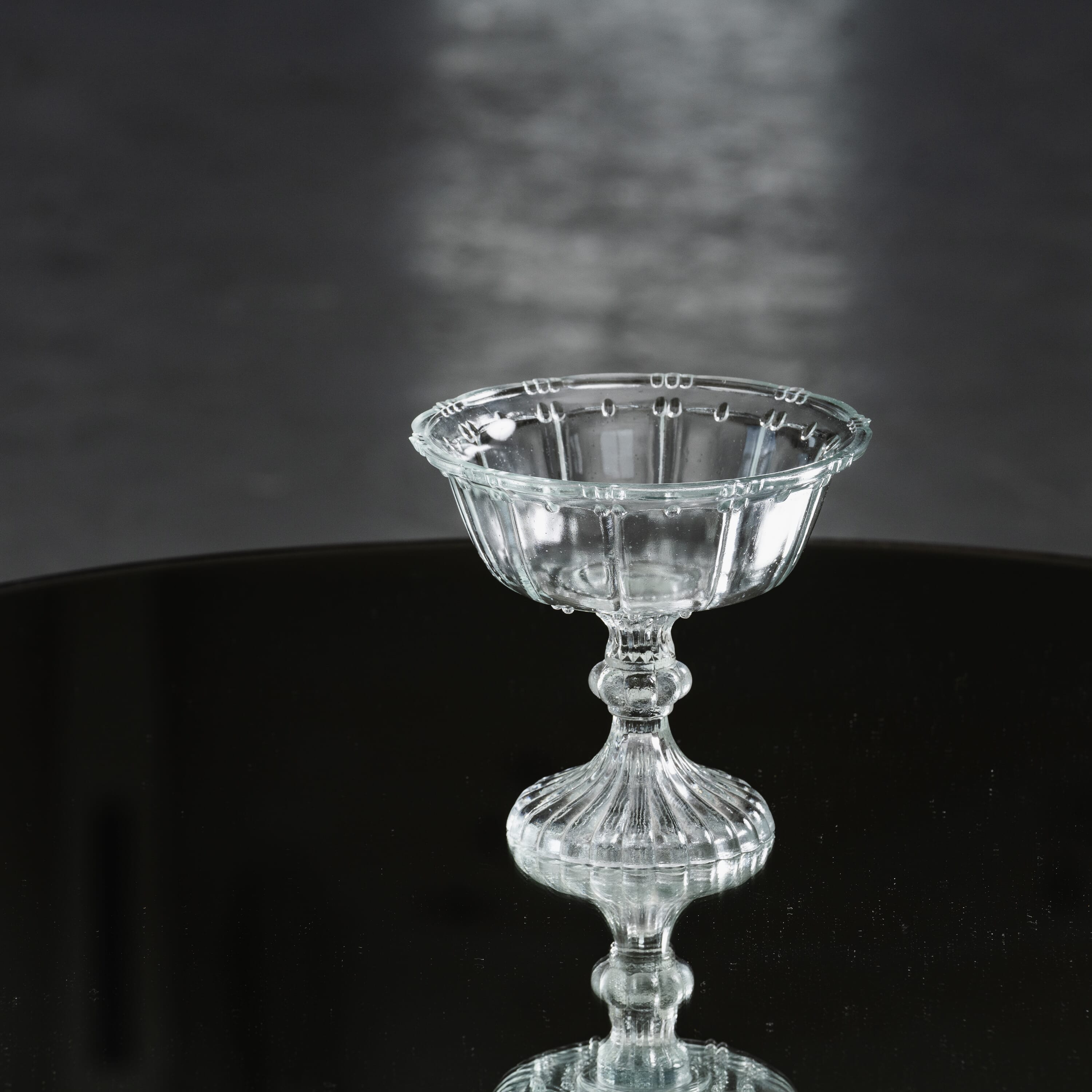 Glasskål Vintage H:16