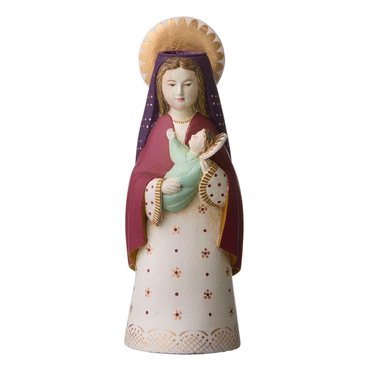 Lysestake Mary Ruby H20cm
