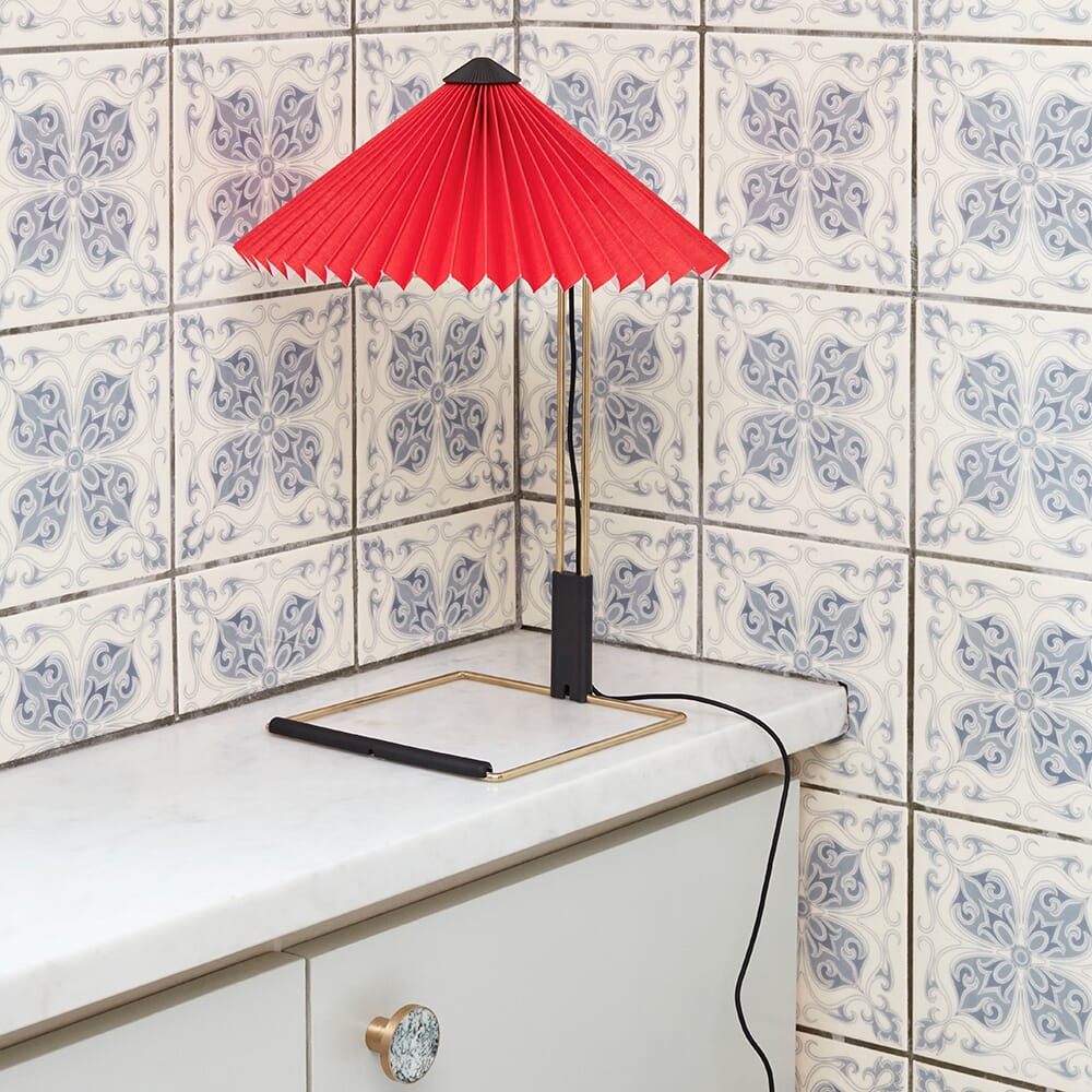 Bordlampe Matin Bright Red - Hovedbilde