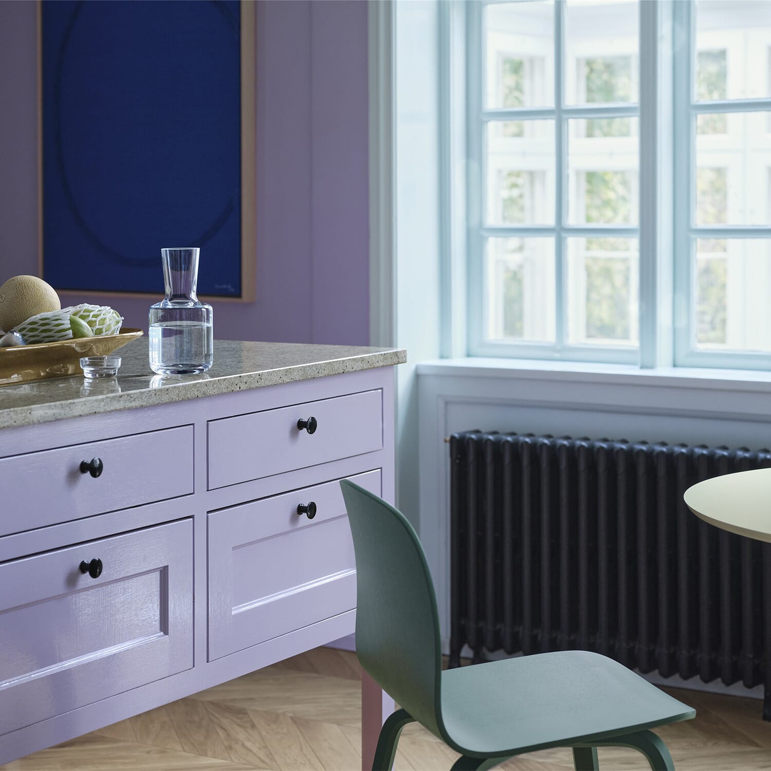 Visu Stol Wood Dark Green/Dark Green - Bilde 3