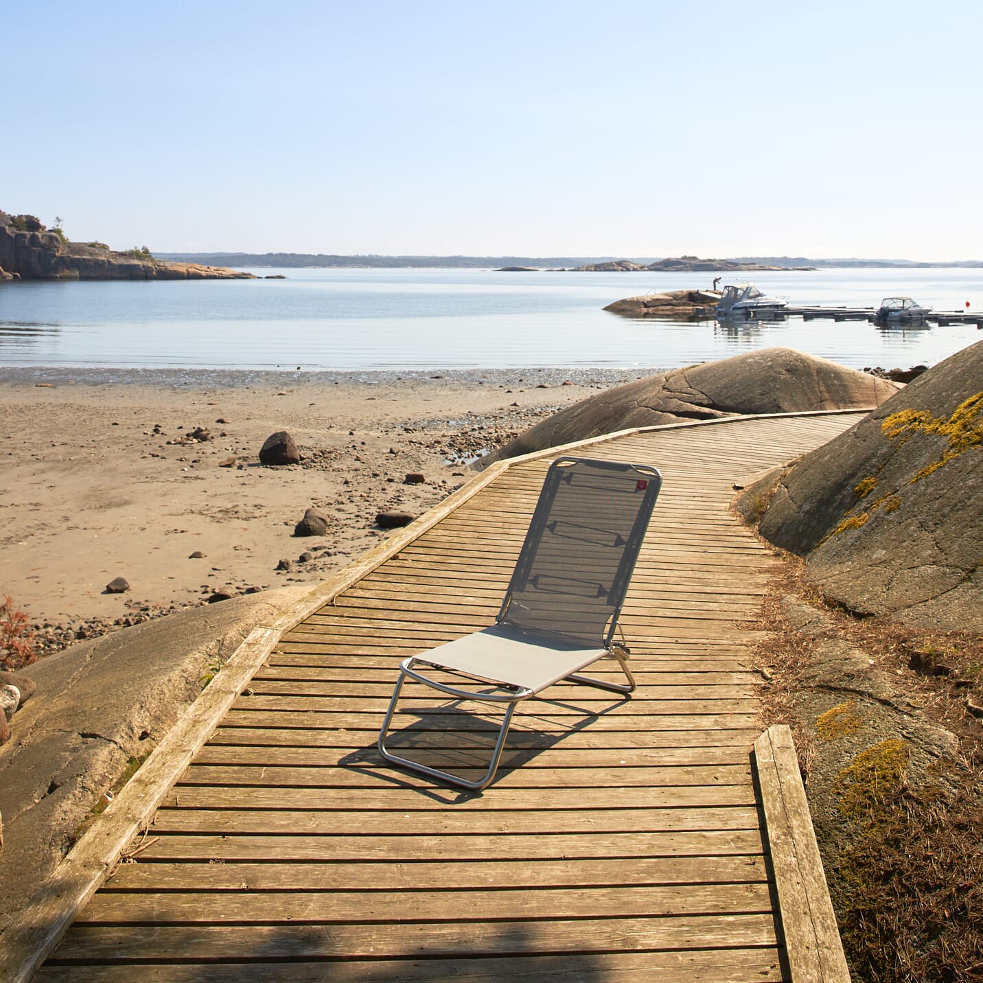Jolly Strandstol grå - Bilde 4