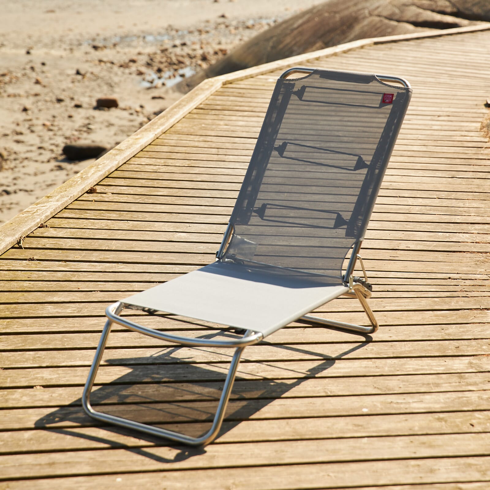 Jolly Strandstol grå - Hovedbilde