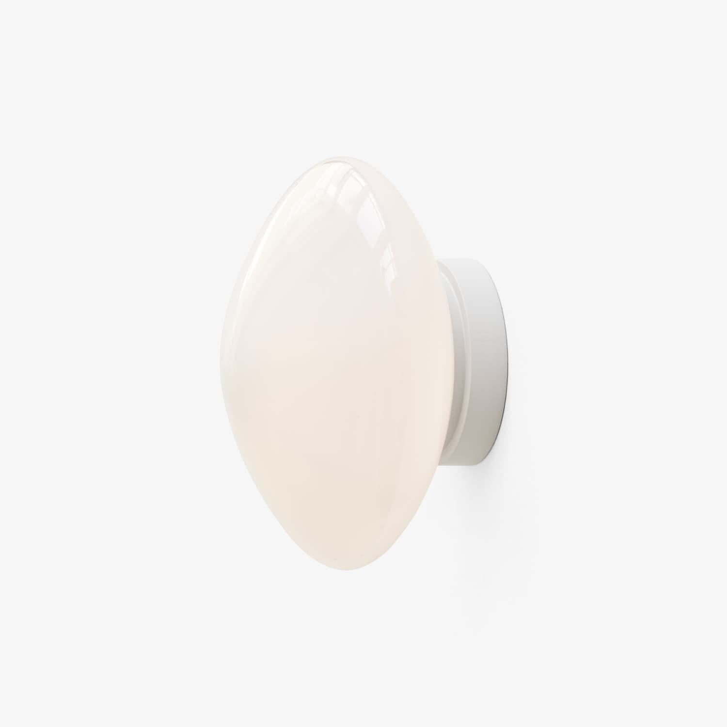 Mist Tak/Vegglampe Matt Hvit AP22 Ø:25 cm