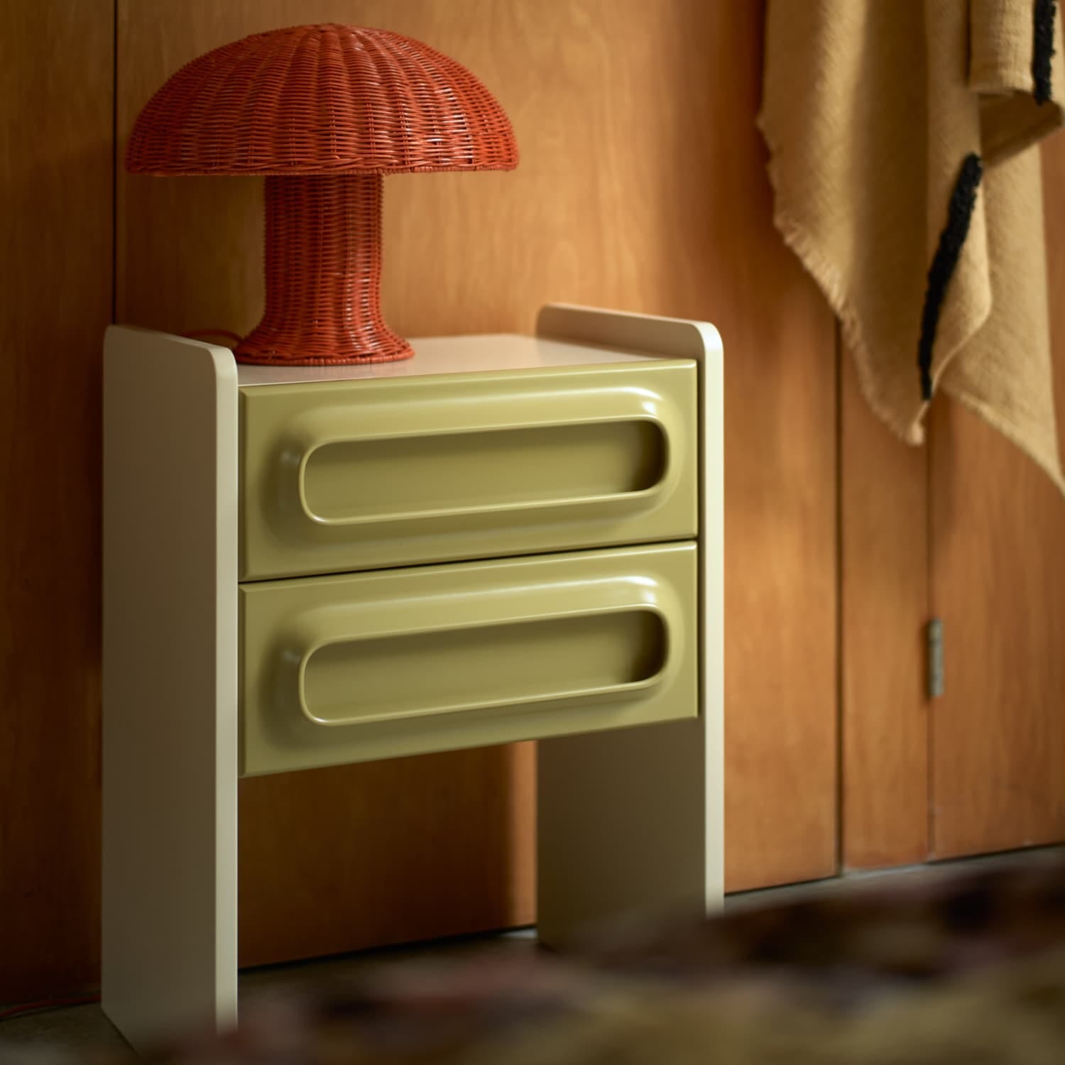 Space nightstand, sage/cream - Bilde 2