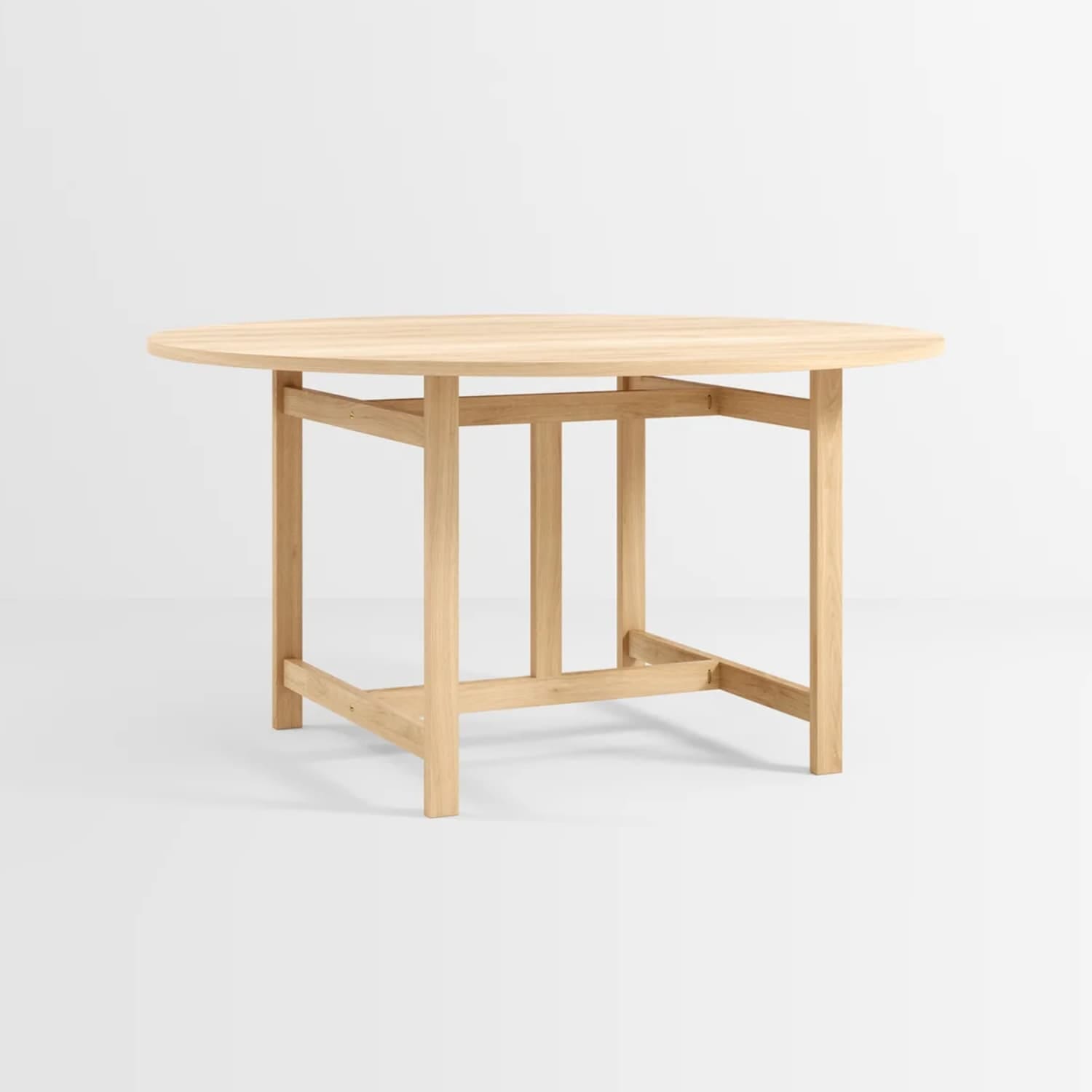 Moebe Round Dining Table Ø130 Oak - Bilde 3