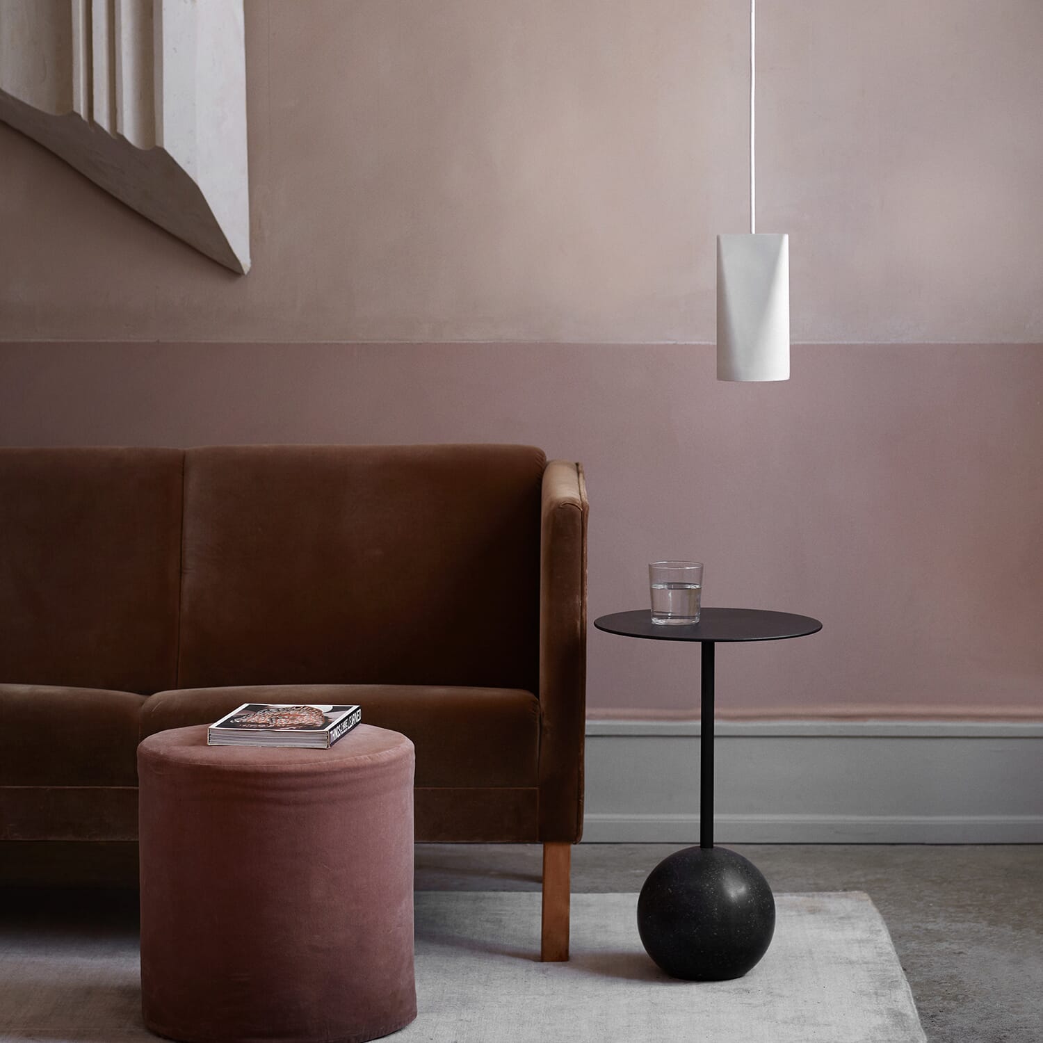 Taklampe Keramikk Narrow White - Bilde 5