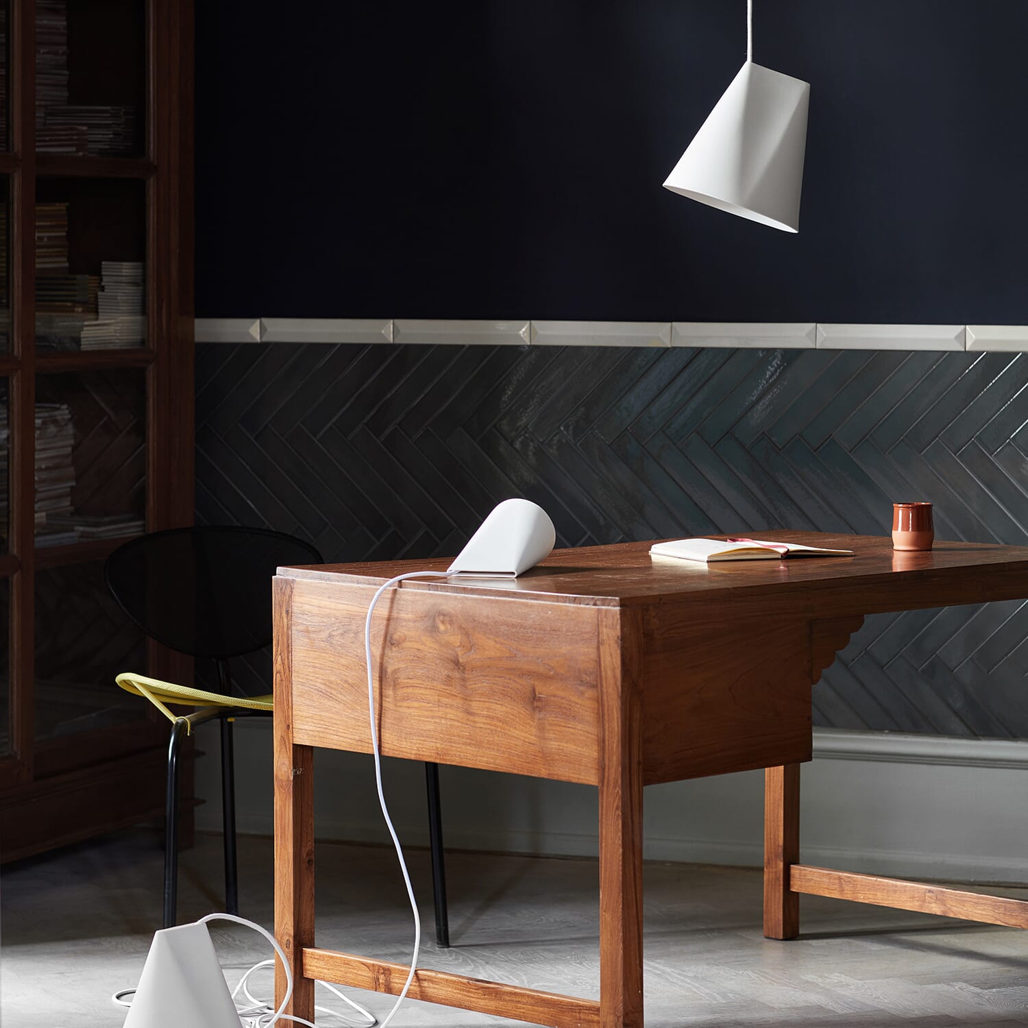 Taklampe Keramikk Wide White - Bilde 5