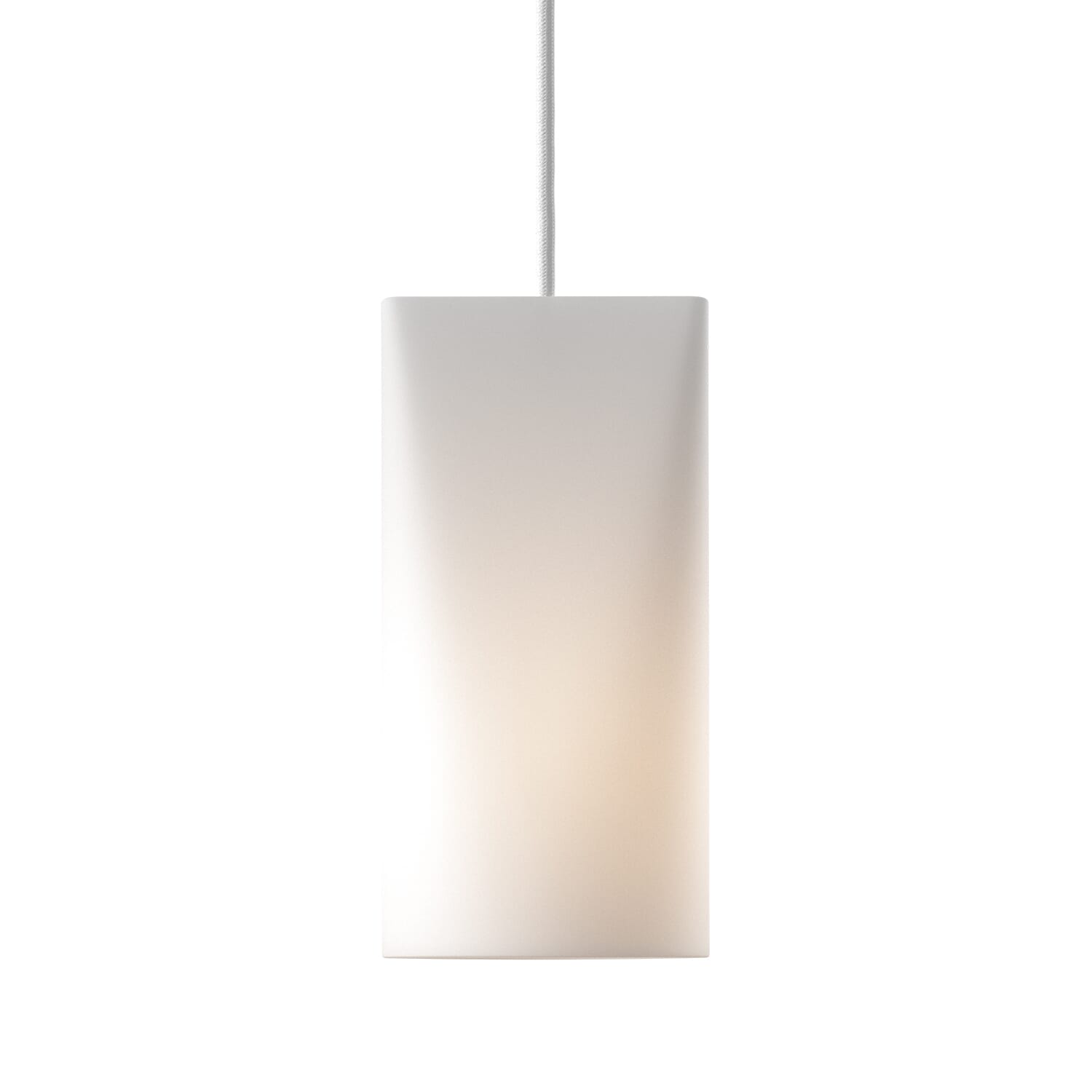 Taklampe Keramikk Narrow White - Bilde 2