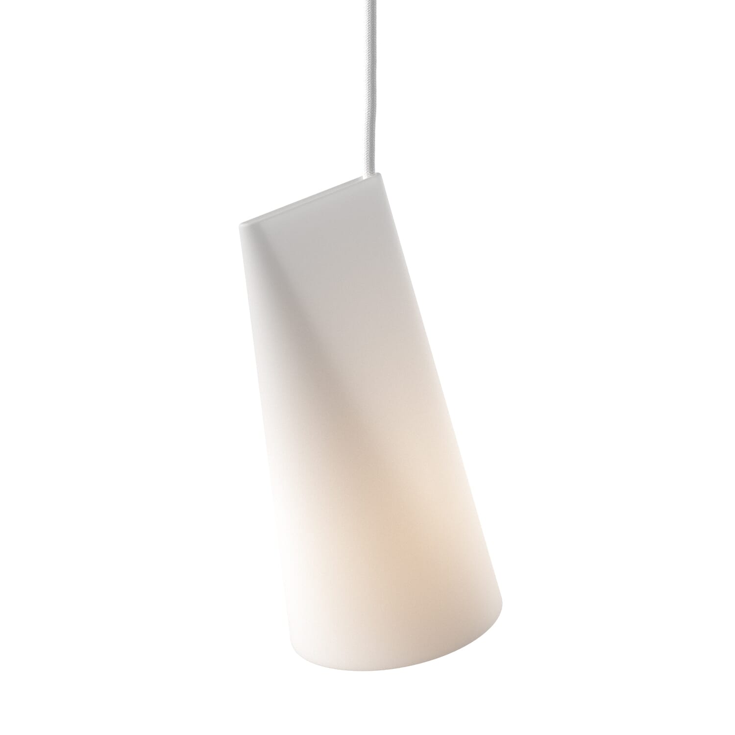 Taklampe Keramikk Narrow White - Bilde 4