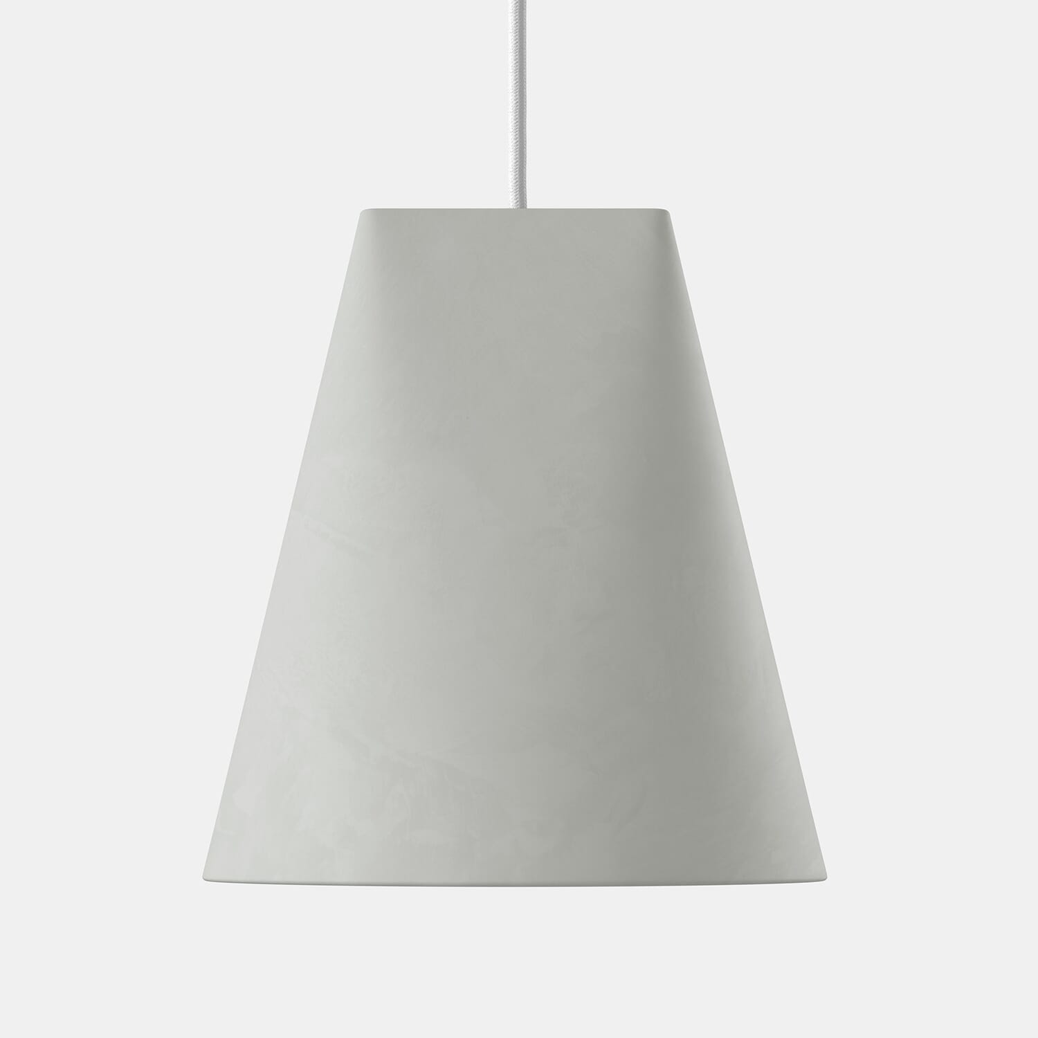 Taklampe Keramikk Wide Light Grey - Bilde 3