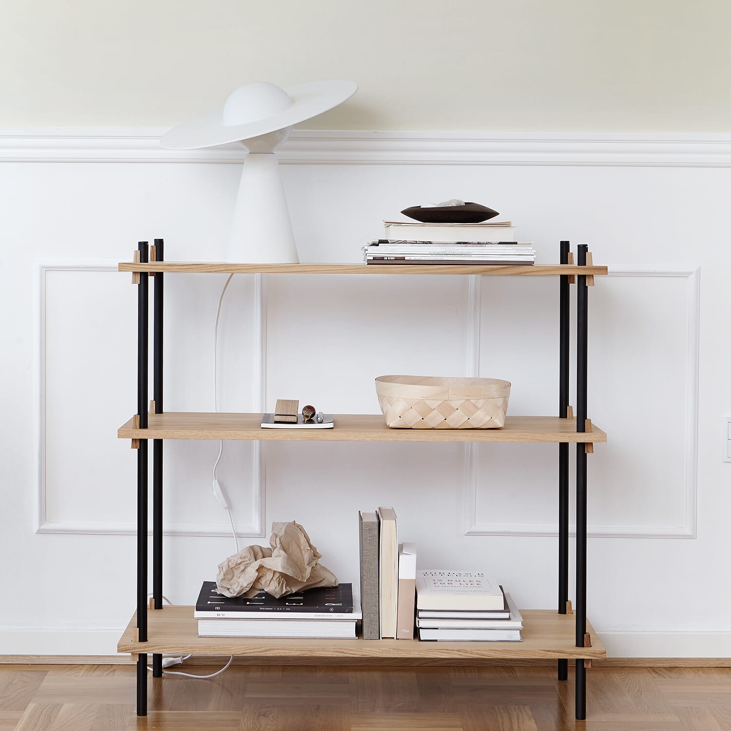Bordlampe Keramikk Hvit - Bilde 10