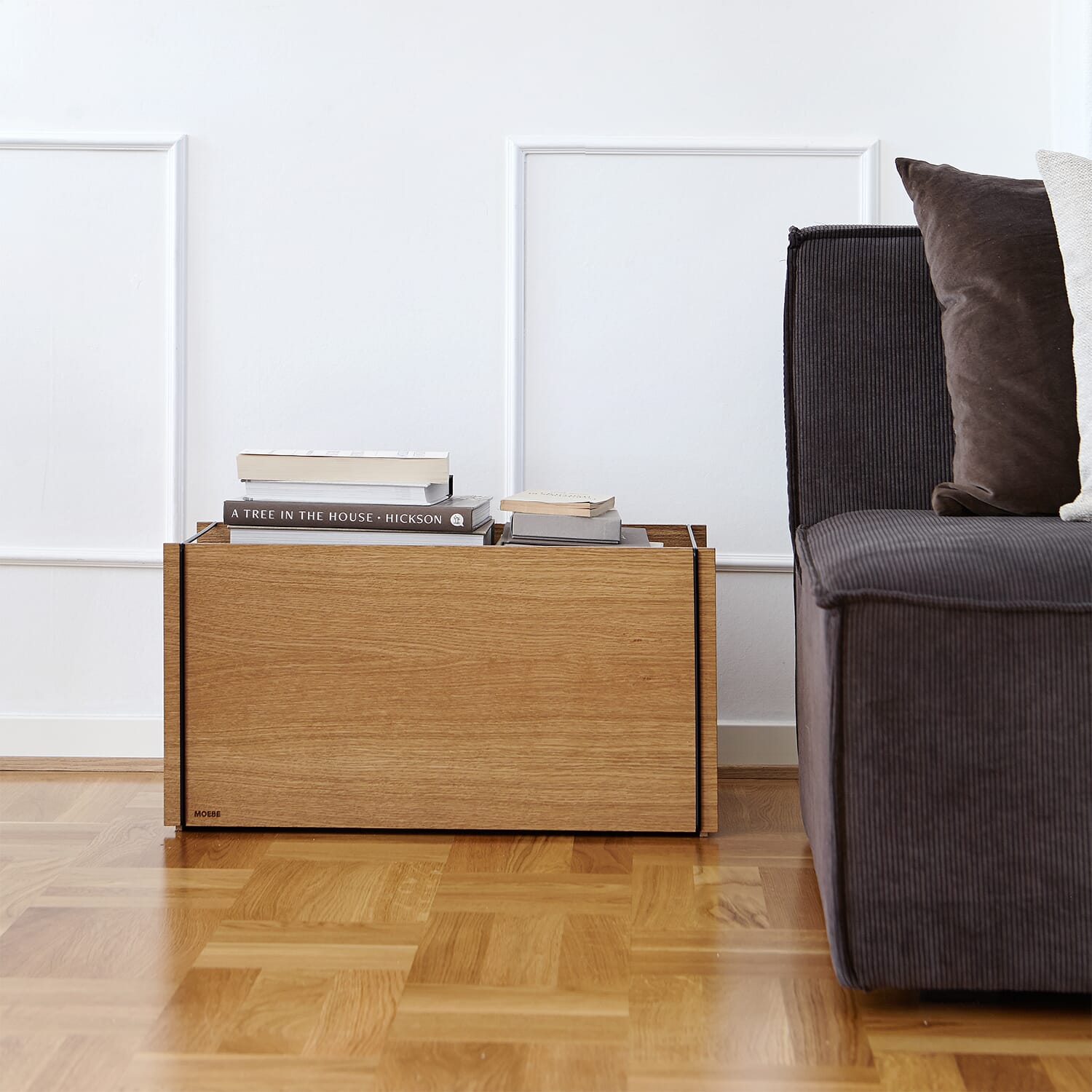 Storage Box Eik/Svart - Bilde 11