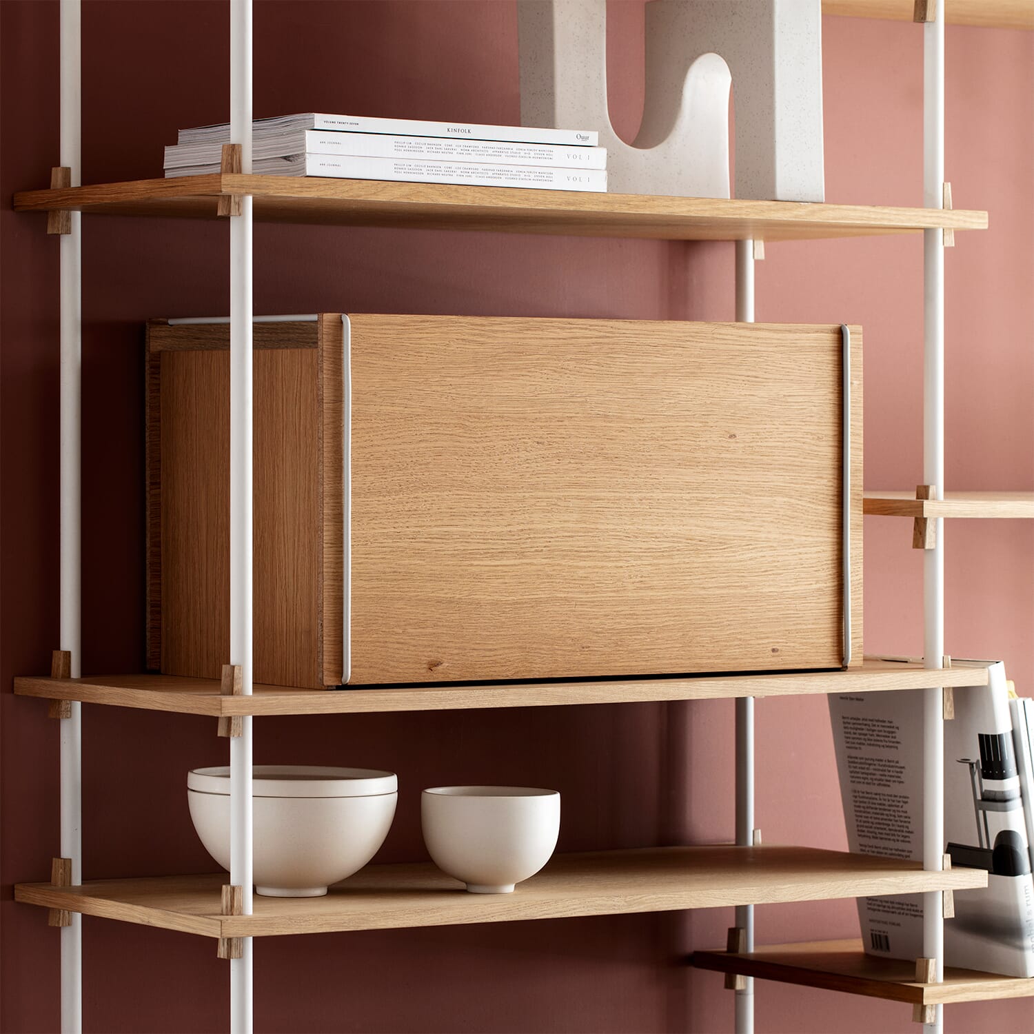 Storage Box Eik/Hvit - Bilde 7