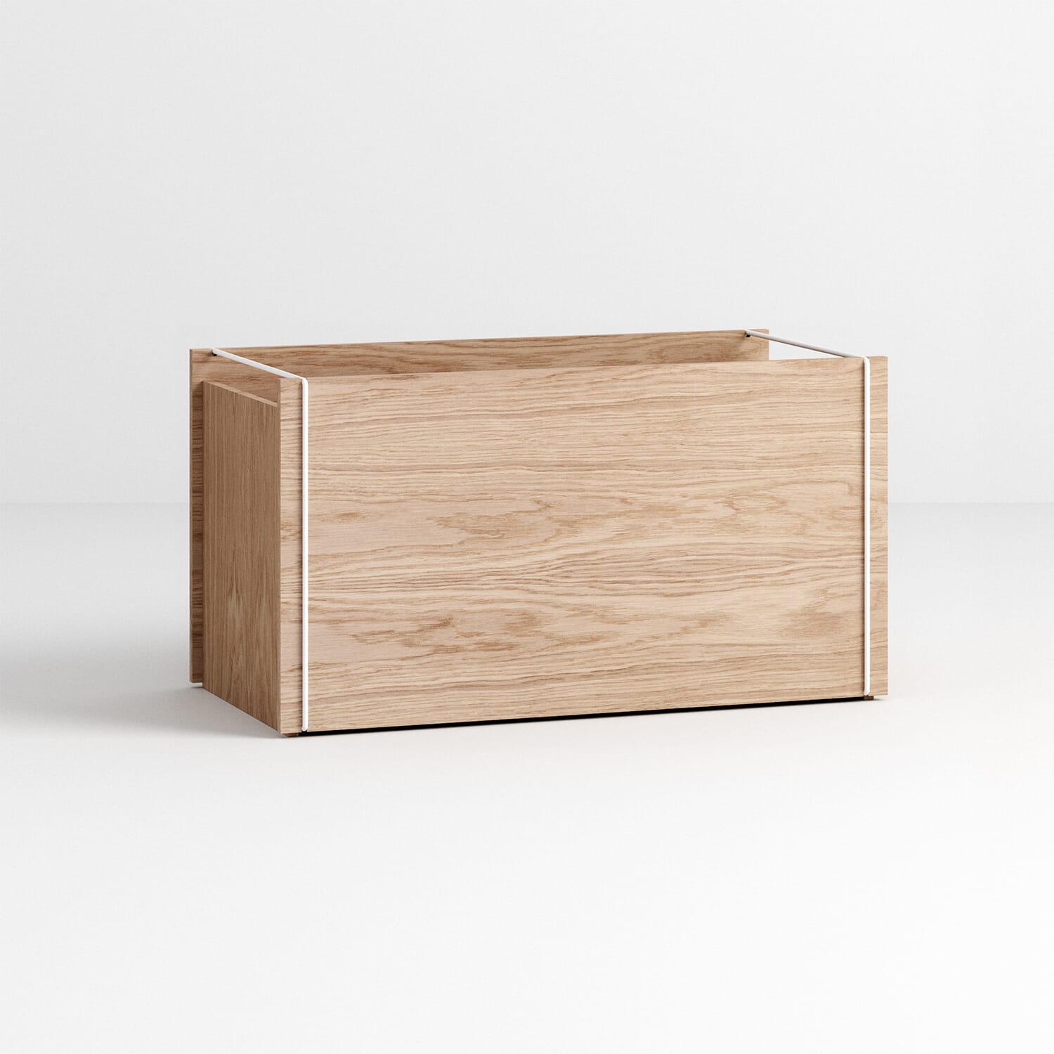 Storage Box Eik/Hvit - Hovedbilde