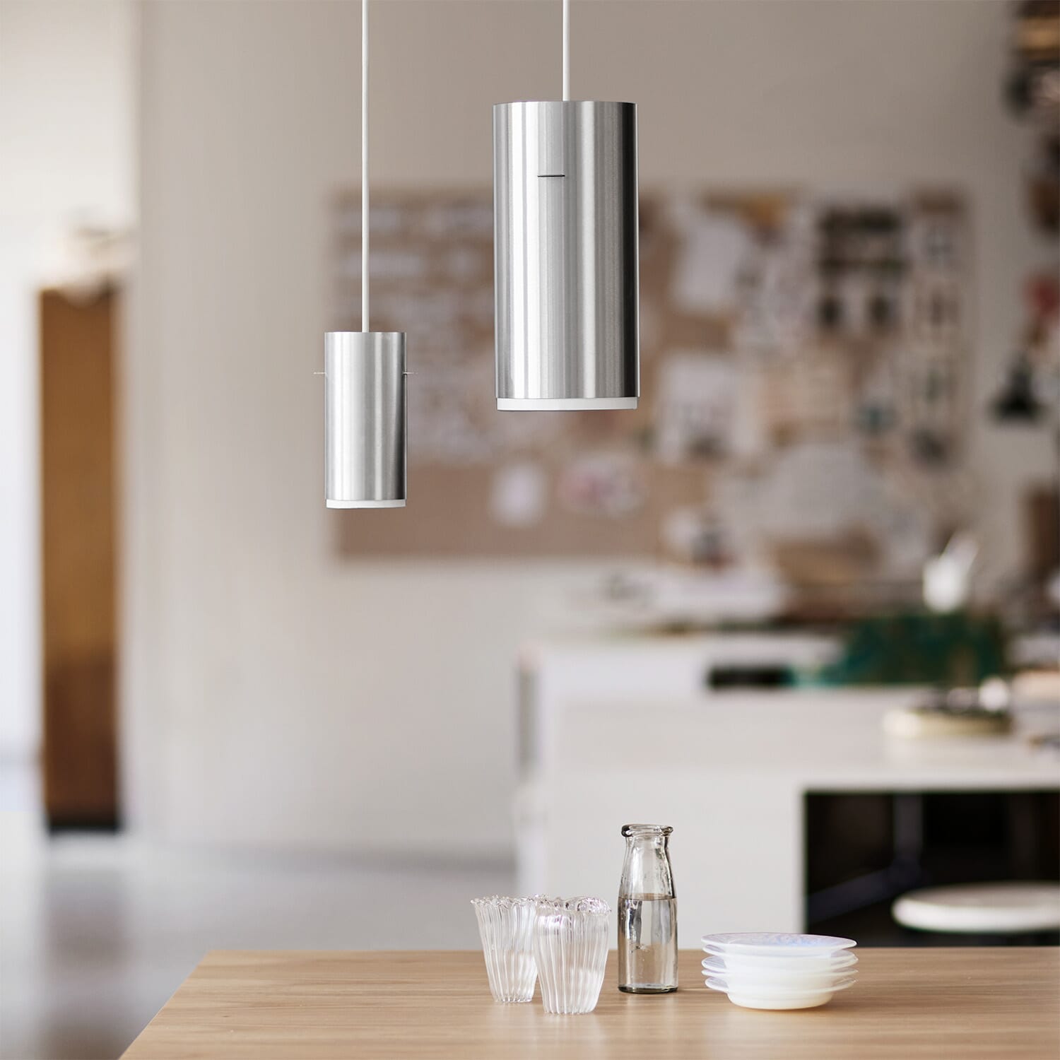 Taklampe Tube Aluminium Small - Hovedbilde