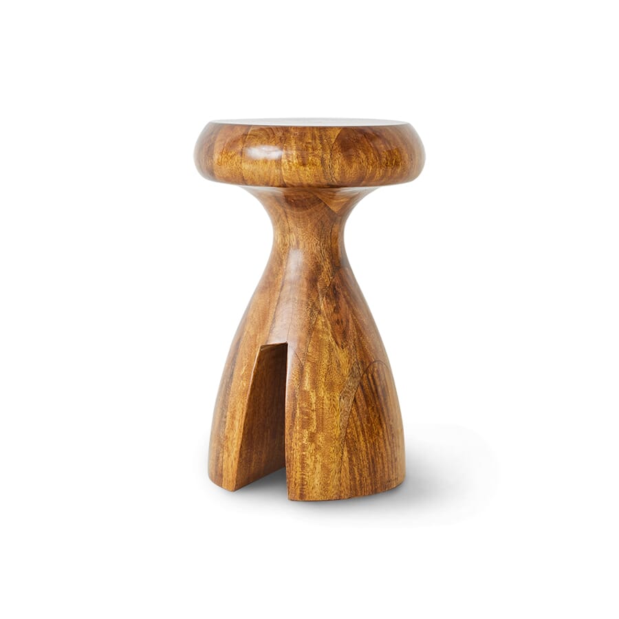 Wooden stool chestnut - Hovedbilde
