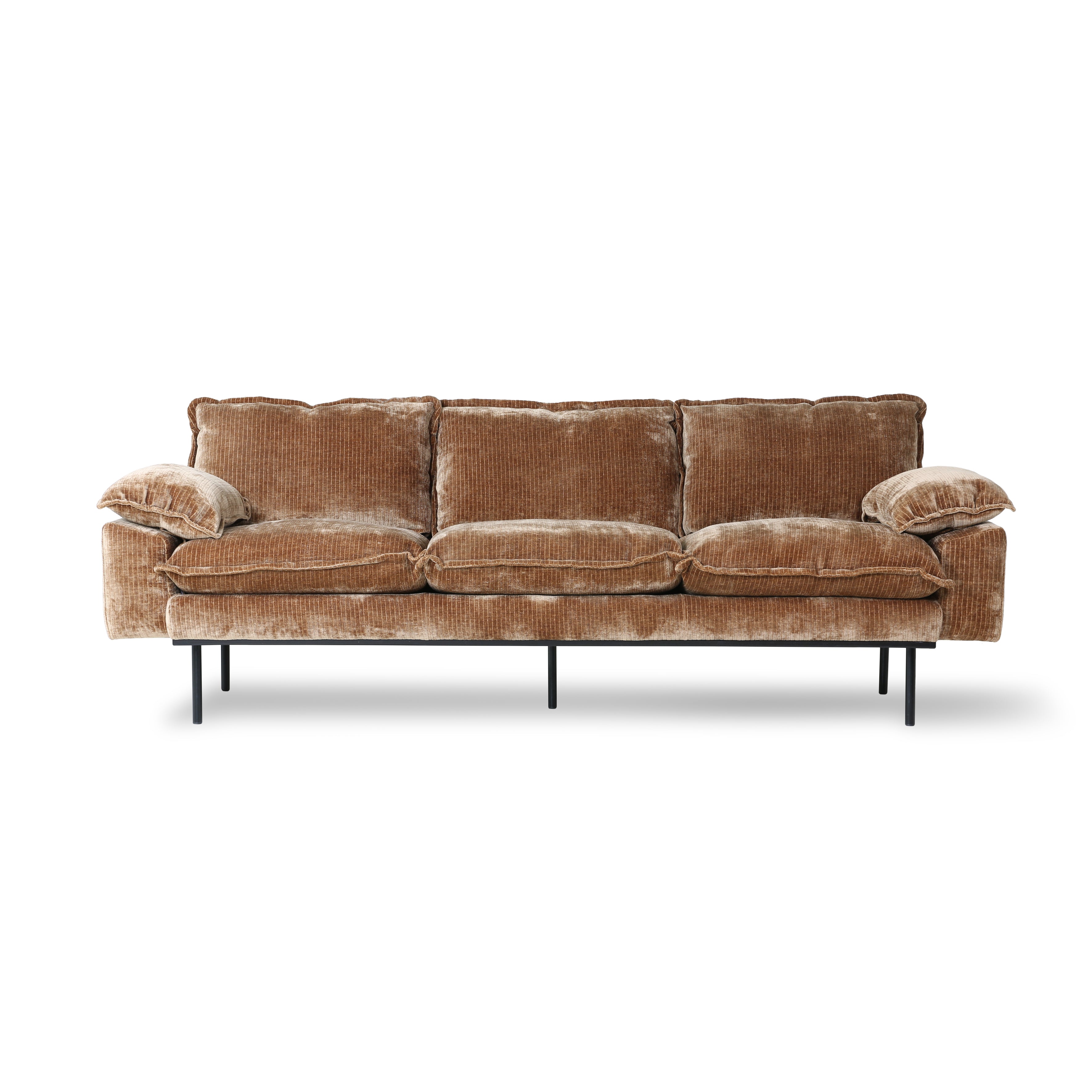 Sofa Retro Aged Gold 3 seter