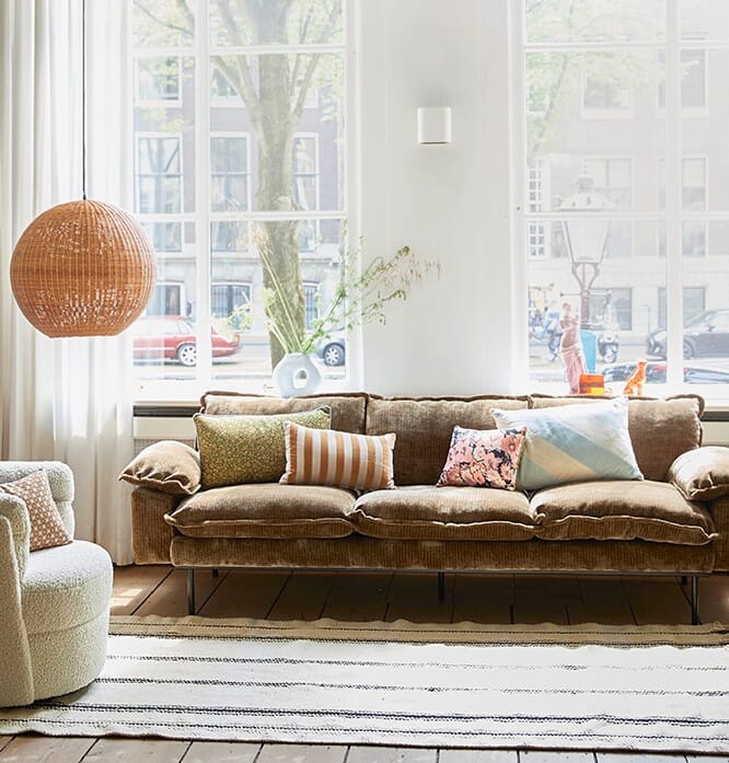 Sofa Retro Aged Gold 3 seter - Bilde 4