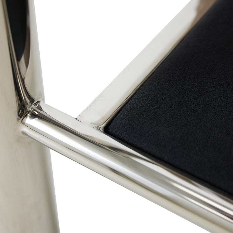 Lounge Stol Krom/Brown - Bilde 5