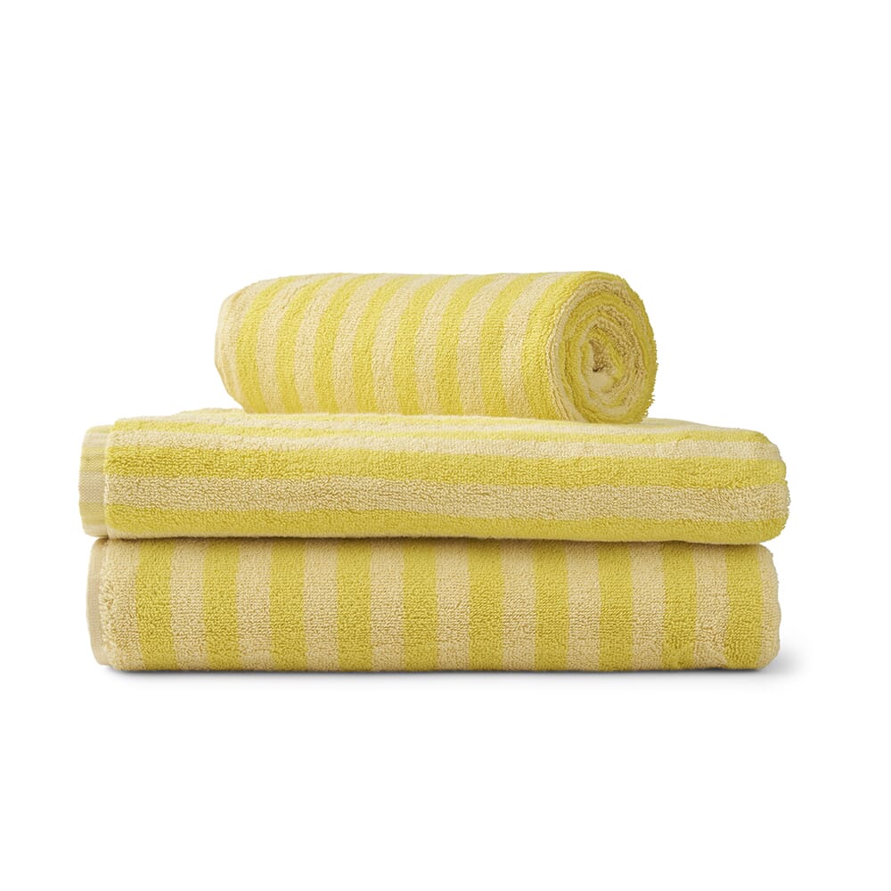 Badehåndkle Pristine/Yellow 70x140 - Bilde 2