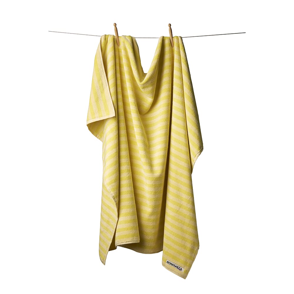 Badehåndkle XL Prestine/Yellow 100x150 - Bilde 2