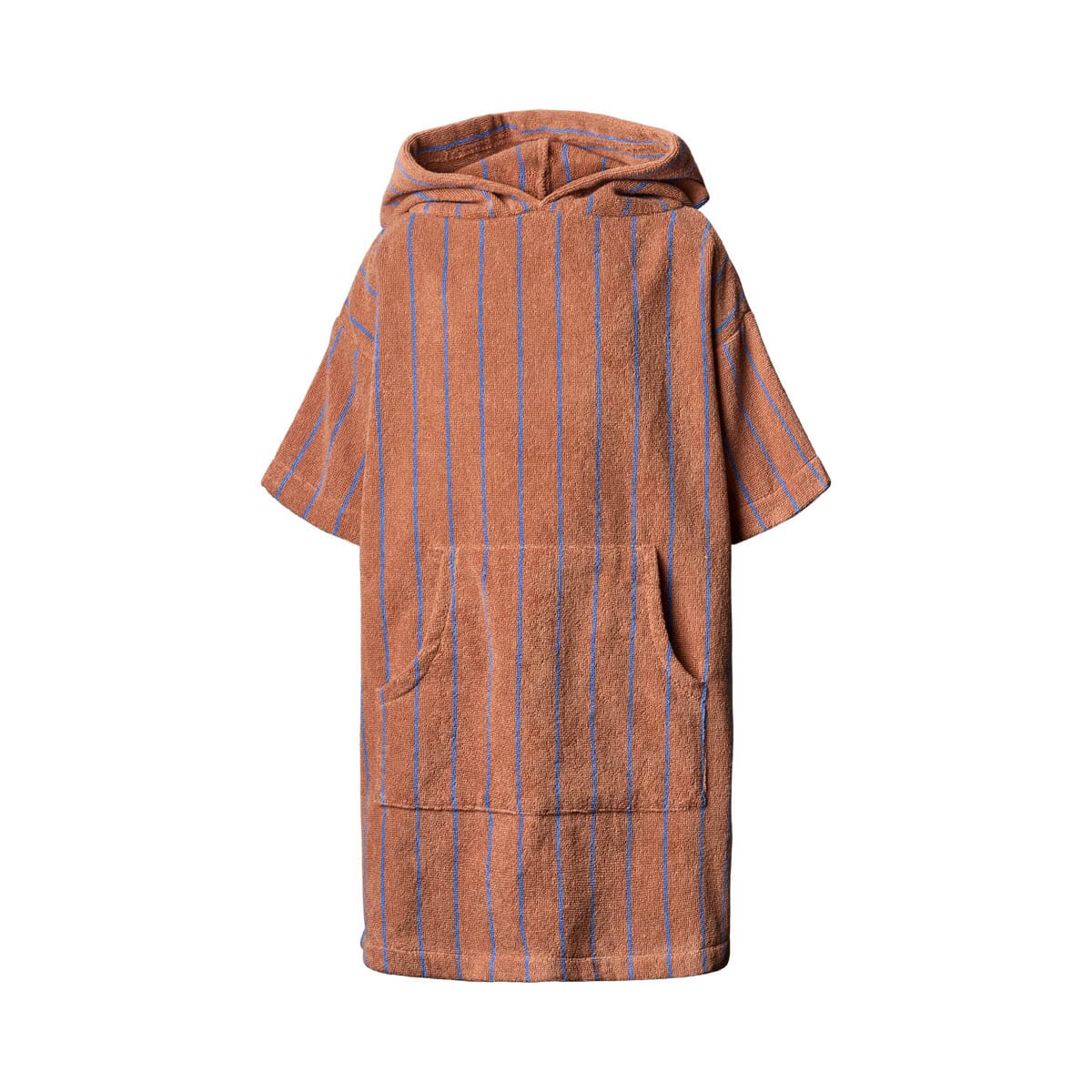 Badeh†ndkle KIDS Poncho Camel/Marine - Hovedbilde