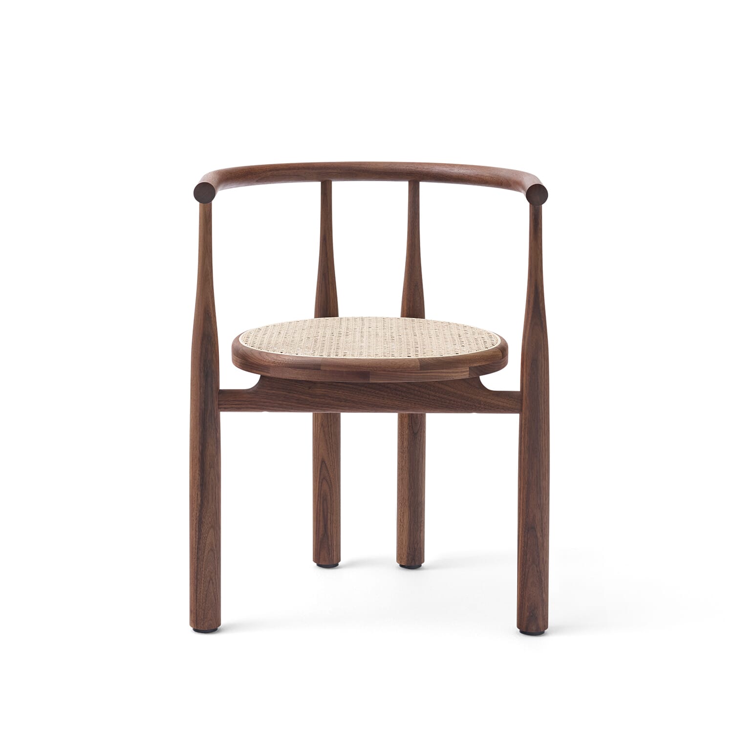 Bukowski Spisestol Valnøtt Rattan - Bilde 2