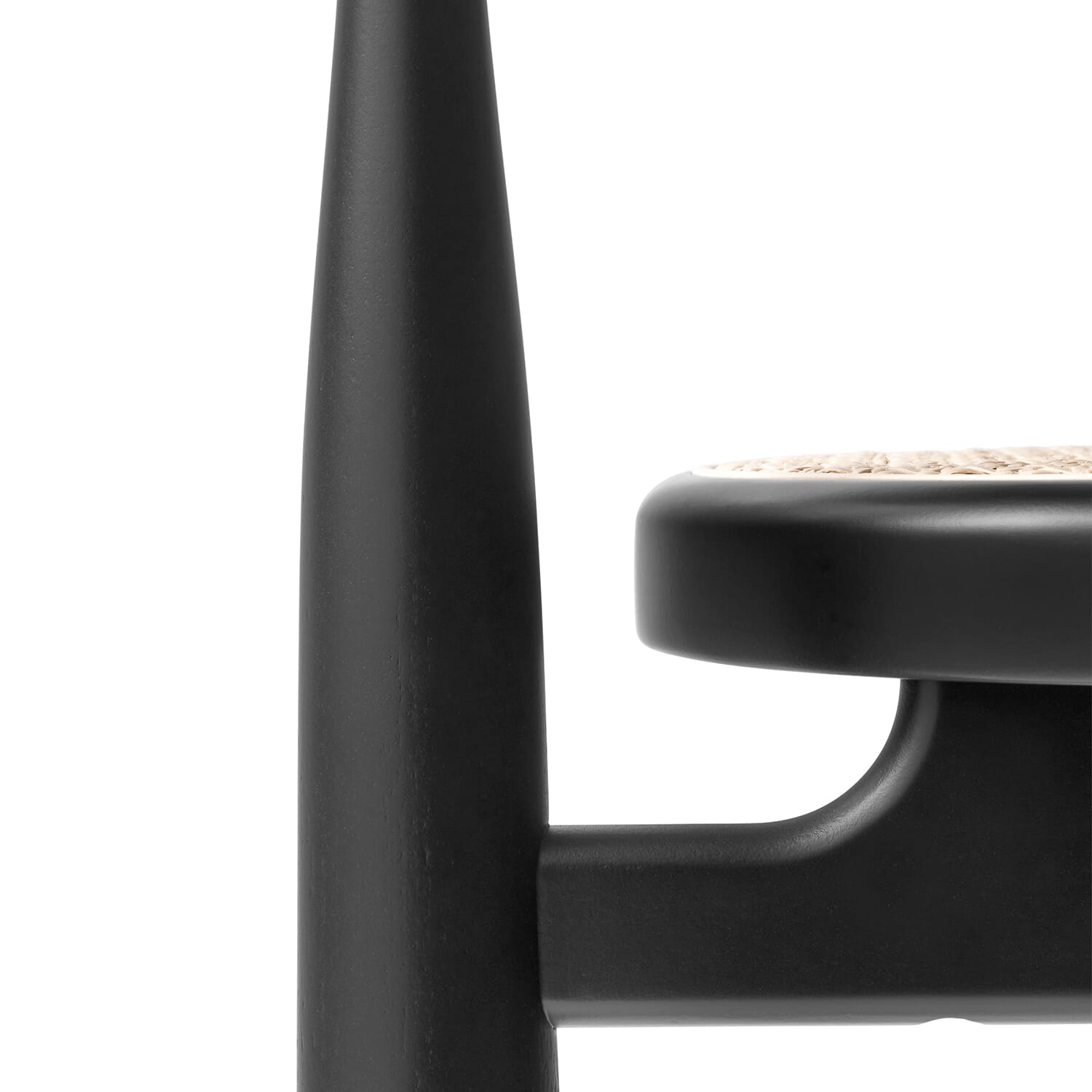 Bukowski Spisestol Sort Rattan - Bilde 8