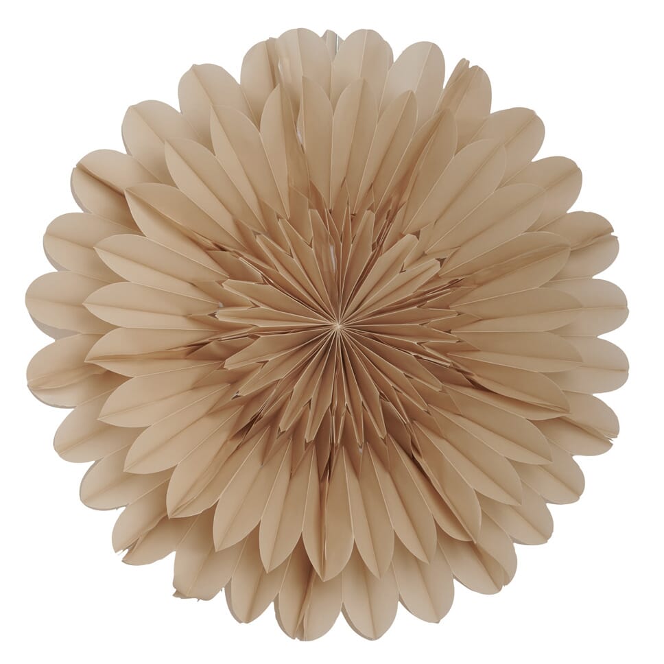 Lotus Julestjerne Beige Ø:60 - Bilde 3