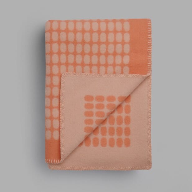 Ullpledd Palette Coral - Hovedbilde