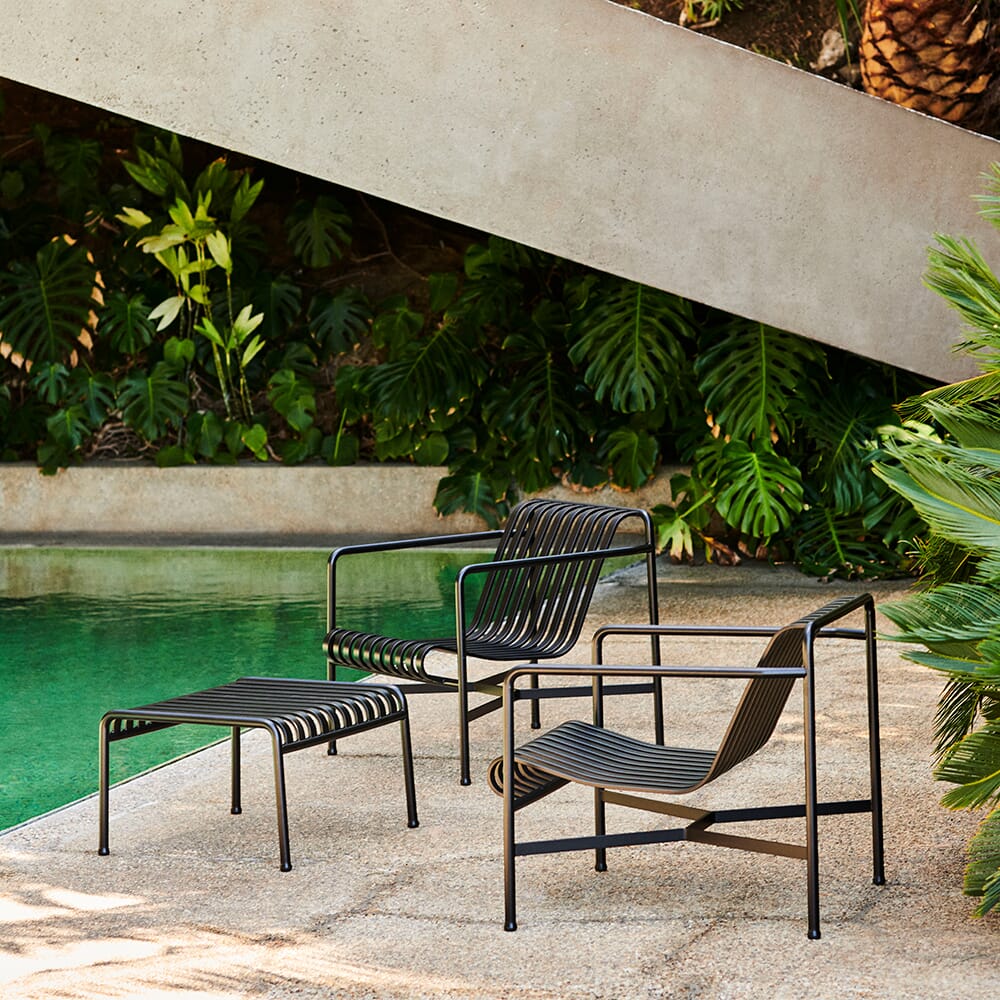 Palissade Lounge Chair Low Antrasite - Bilde 2