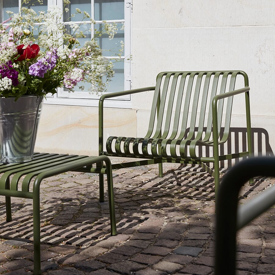 Palissade Lounge Chair Low Olive - Bilde 3