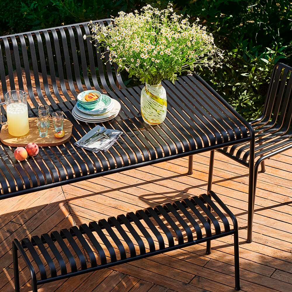 Palissade Bench Antrasite - Bilde 2