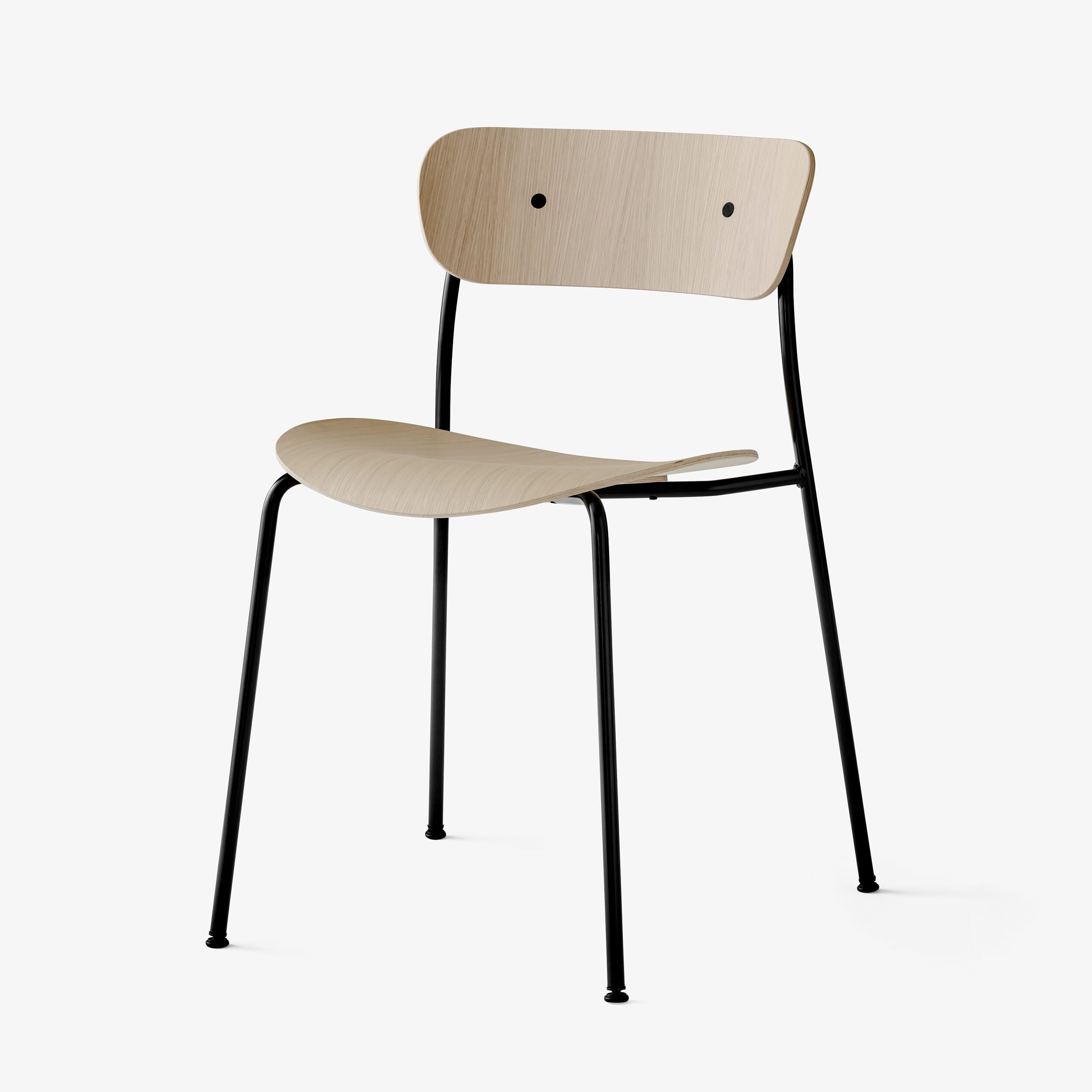 Pavilion Stol AV1 Eik/Svart - Hovedbilde