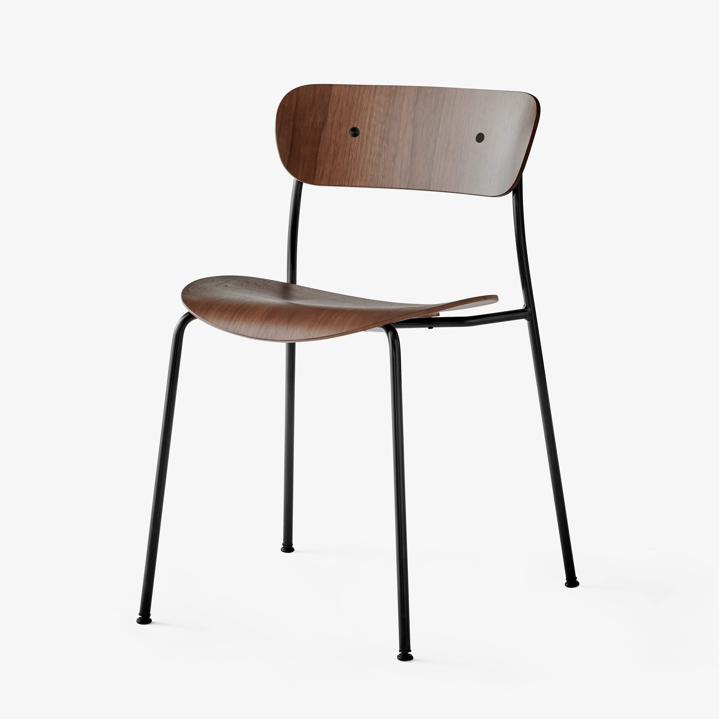 Pavilion Stol AV1 Valnøtt/Svart - Hovedbilde