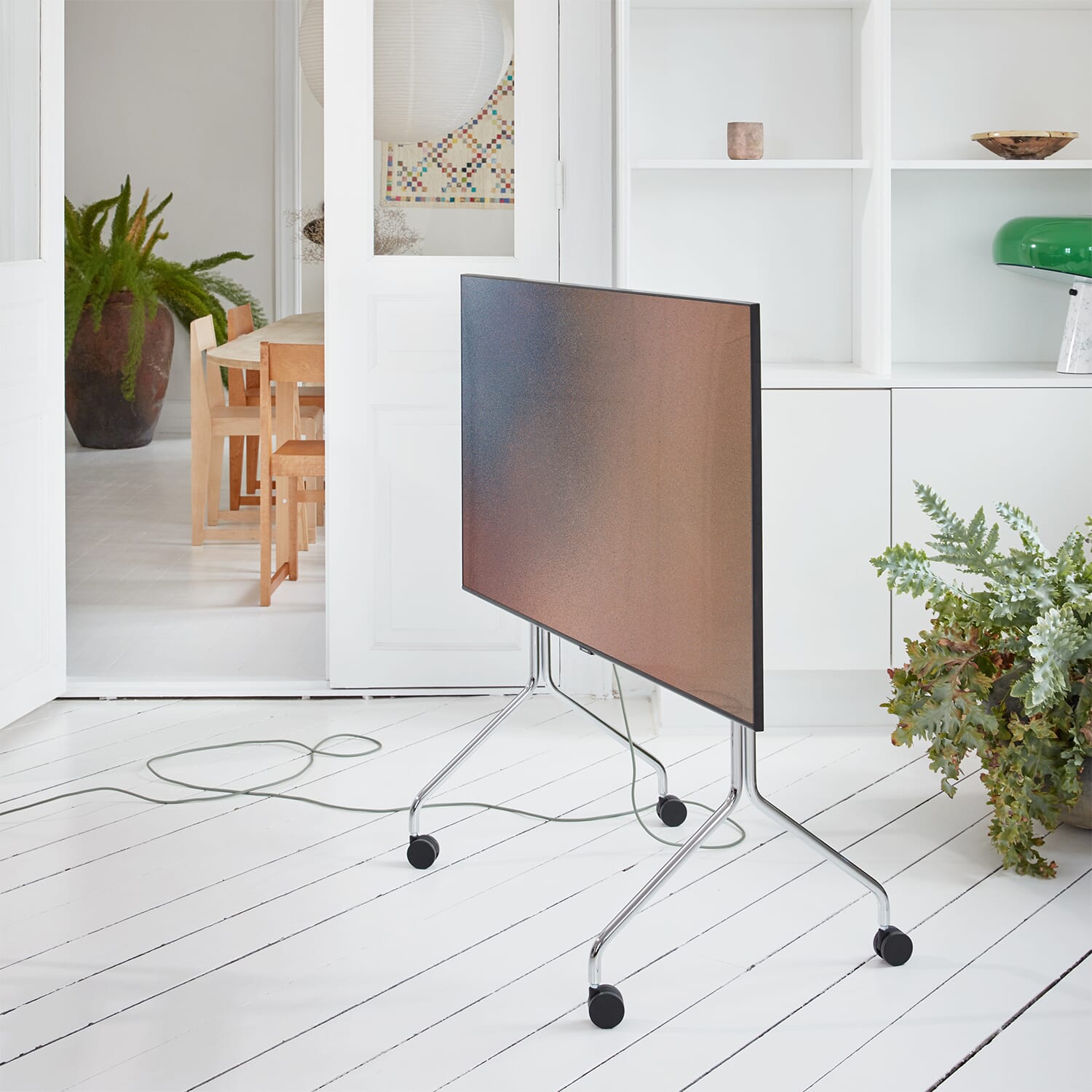 TV-stativ Moon Rollin' Chrome - Hovedbilde